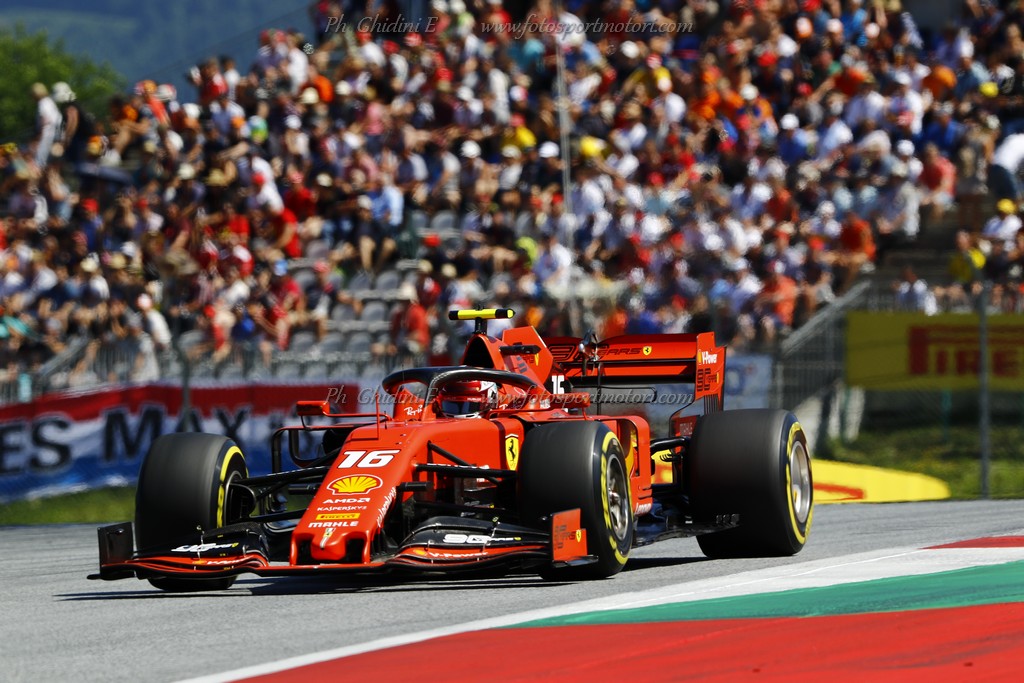 F1 Charles Leclerc Circuit Red Bull Ring 2019