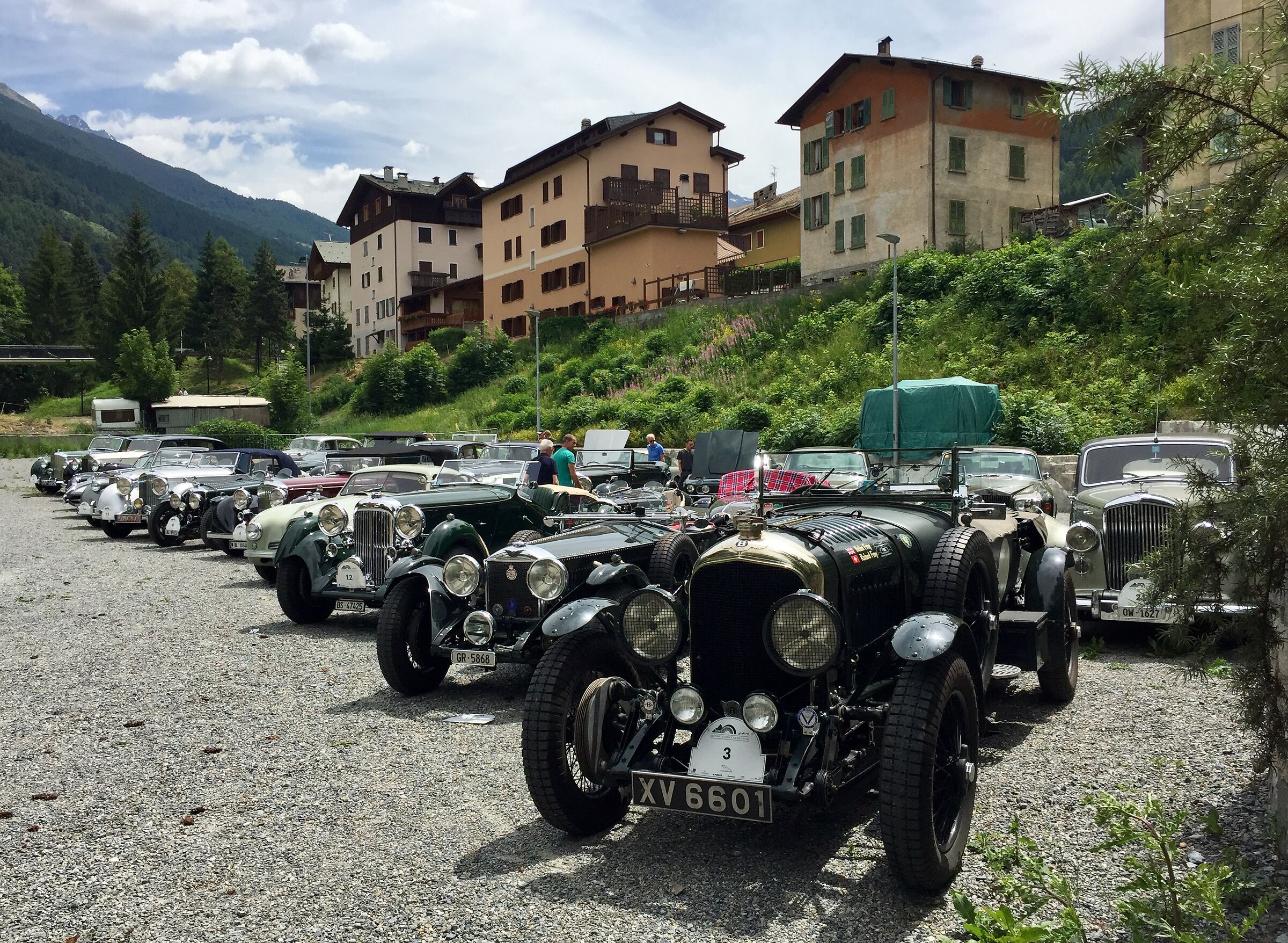 British classic car meeting