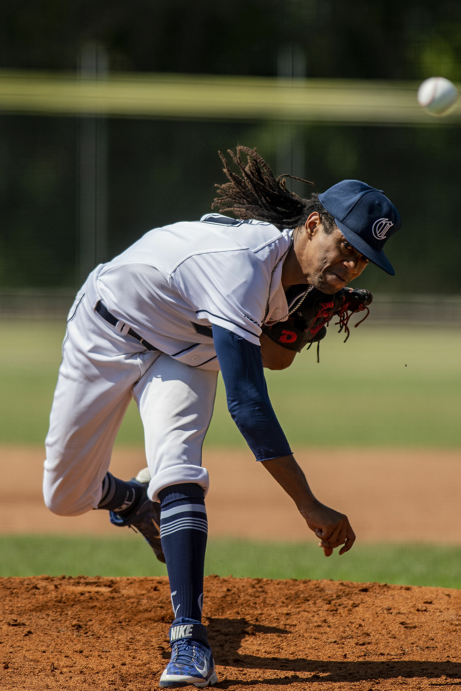 Manuel Santana, lanciatore del Collecchio Baseball