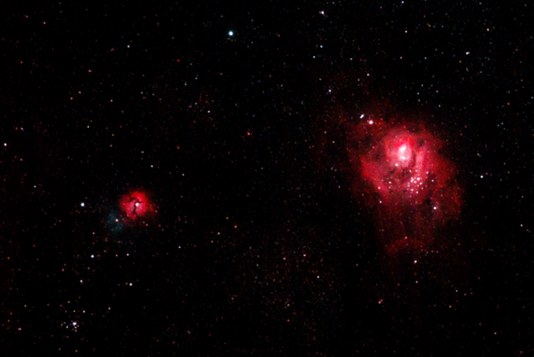 Nebulae Laguna and Trifida