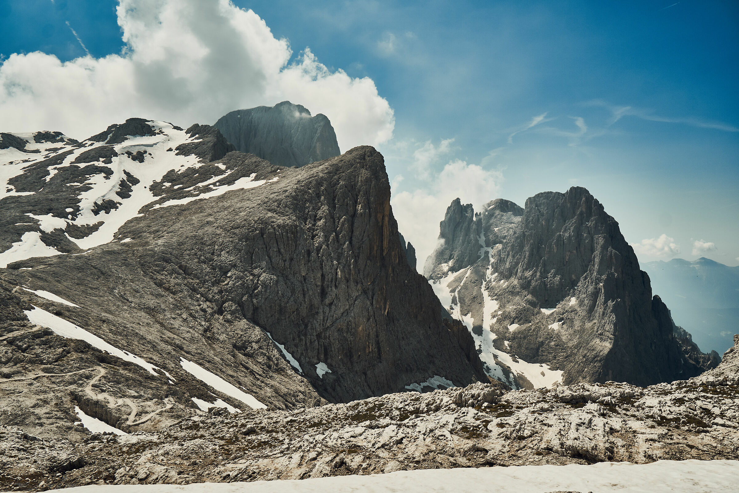 Ascent to the top of the Rosetta