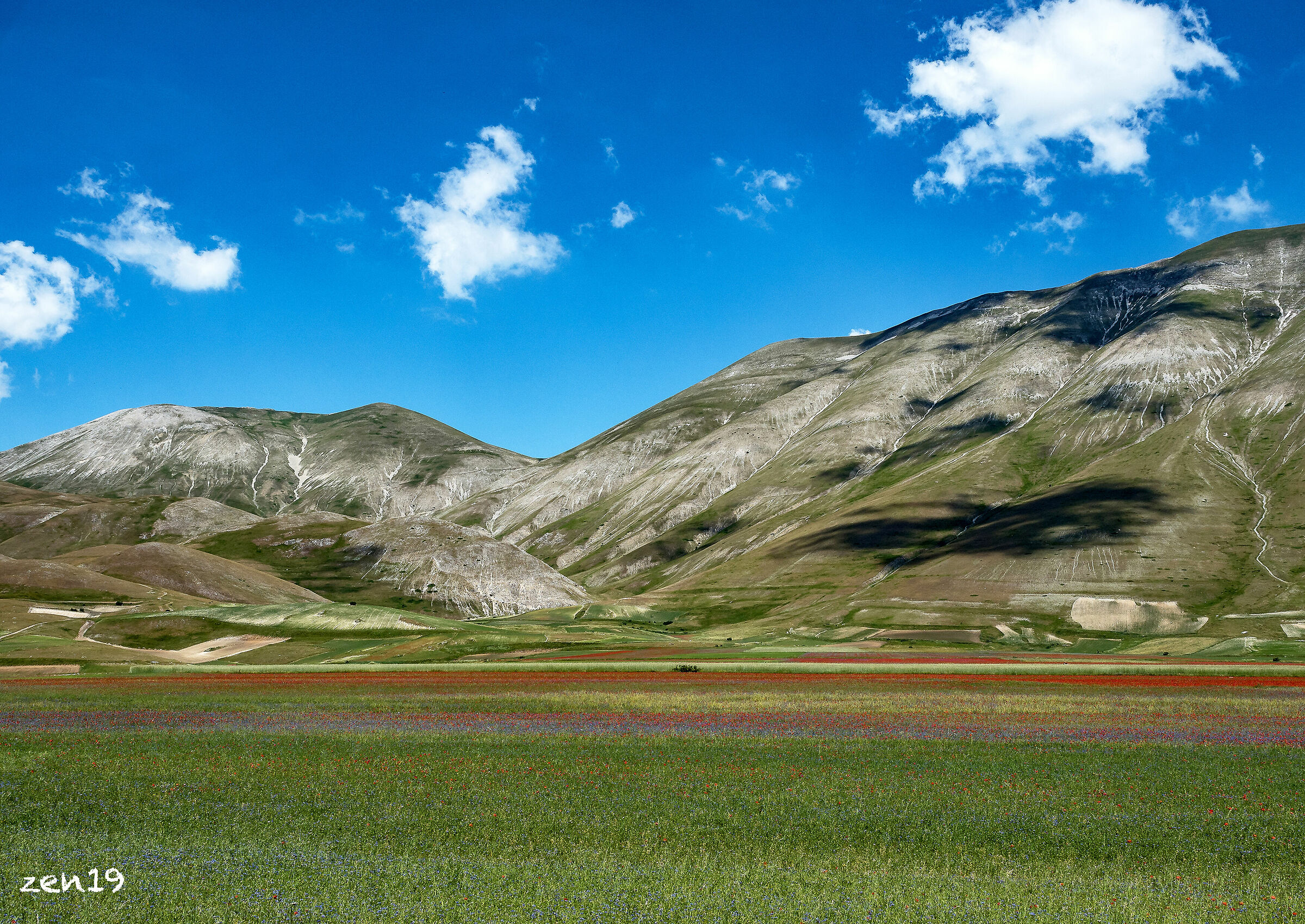 La valle di Castelluccio