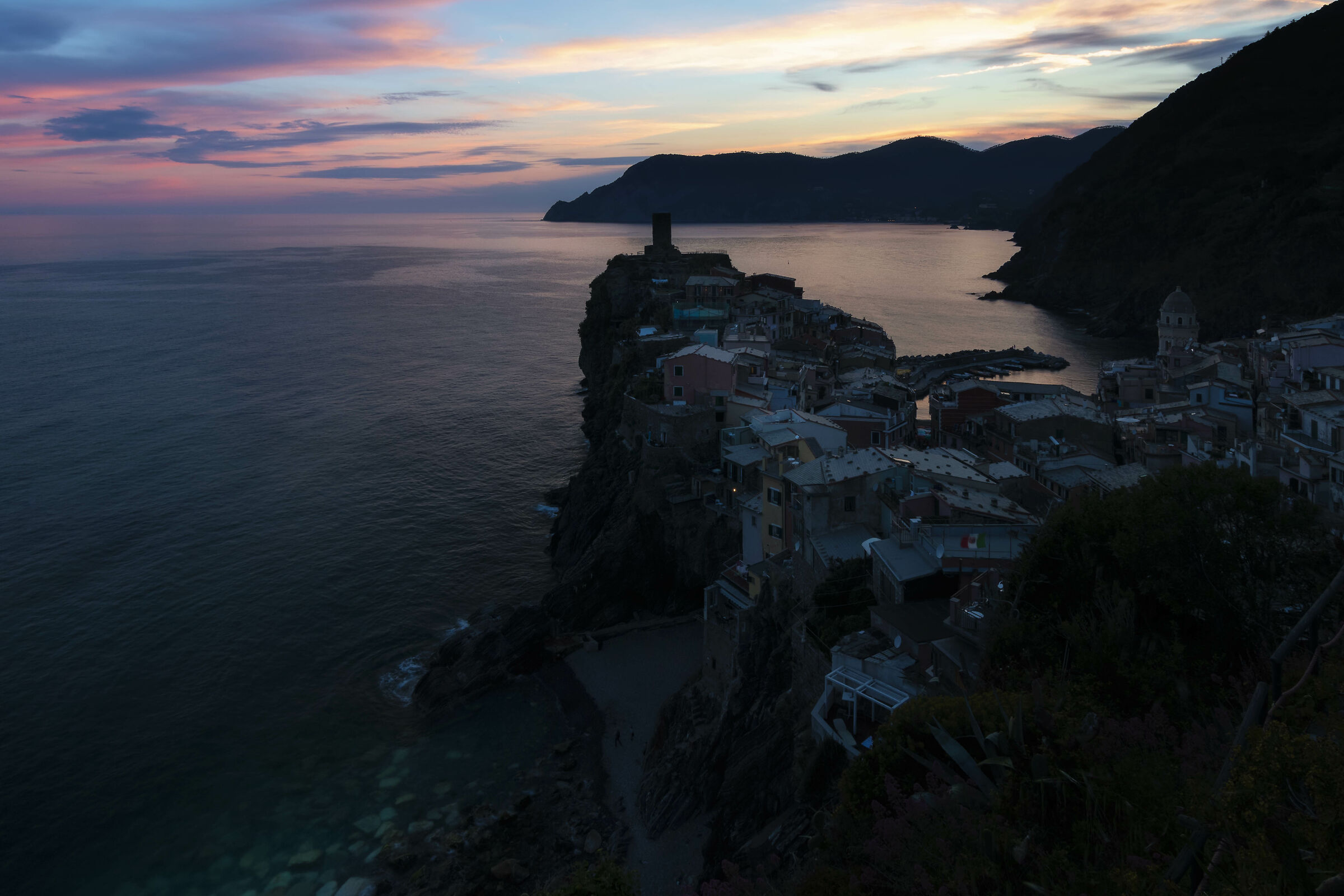 Sunset Vernazza