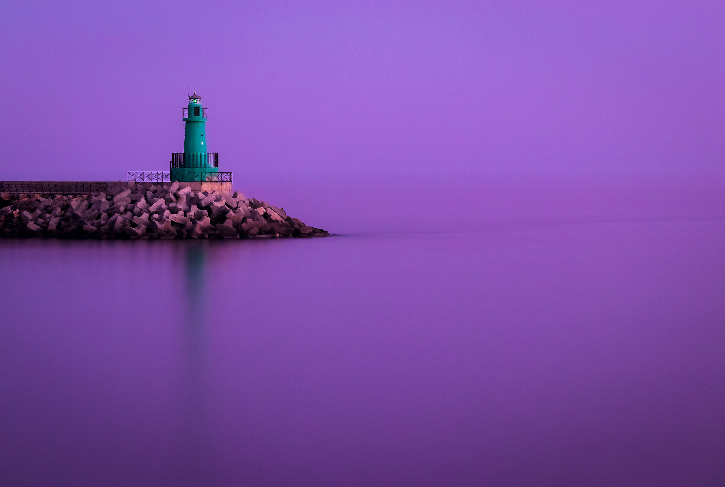 Port entrance (Imperia Italy)