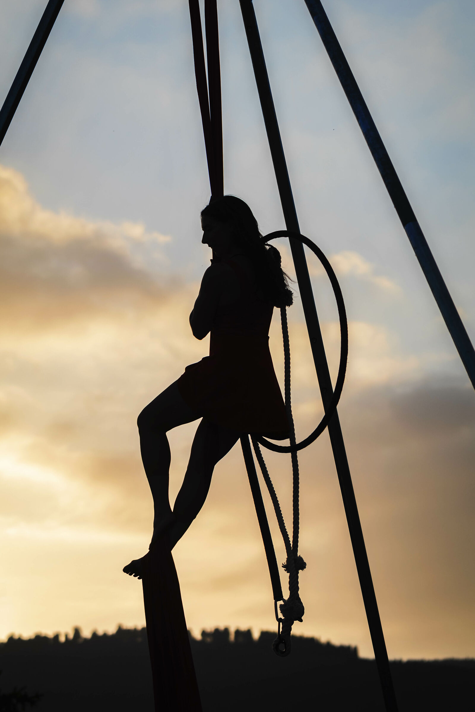 Silhouette of an Artist