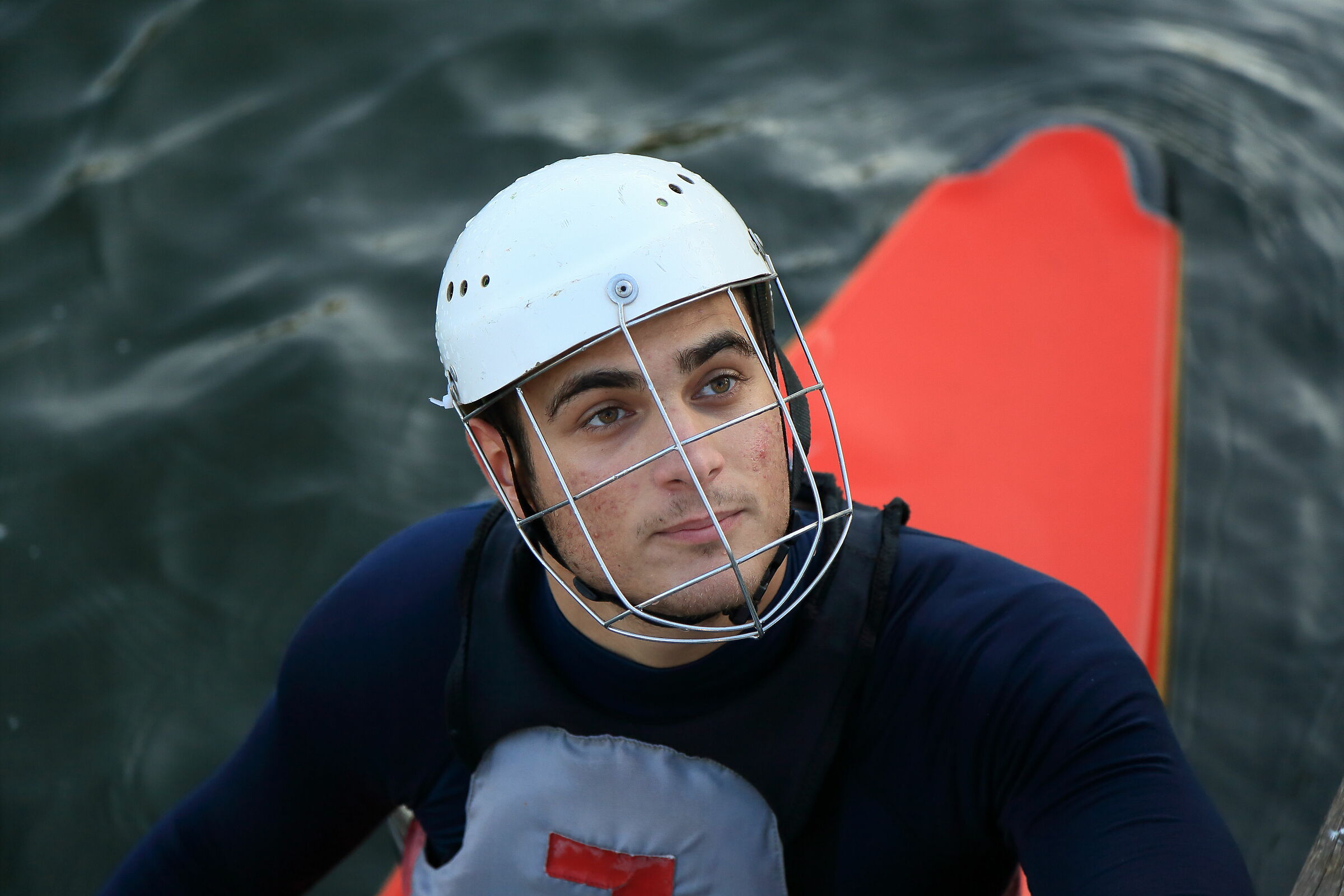 giocatore di Canoa Polo