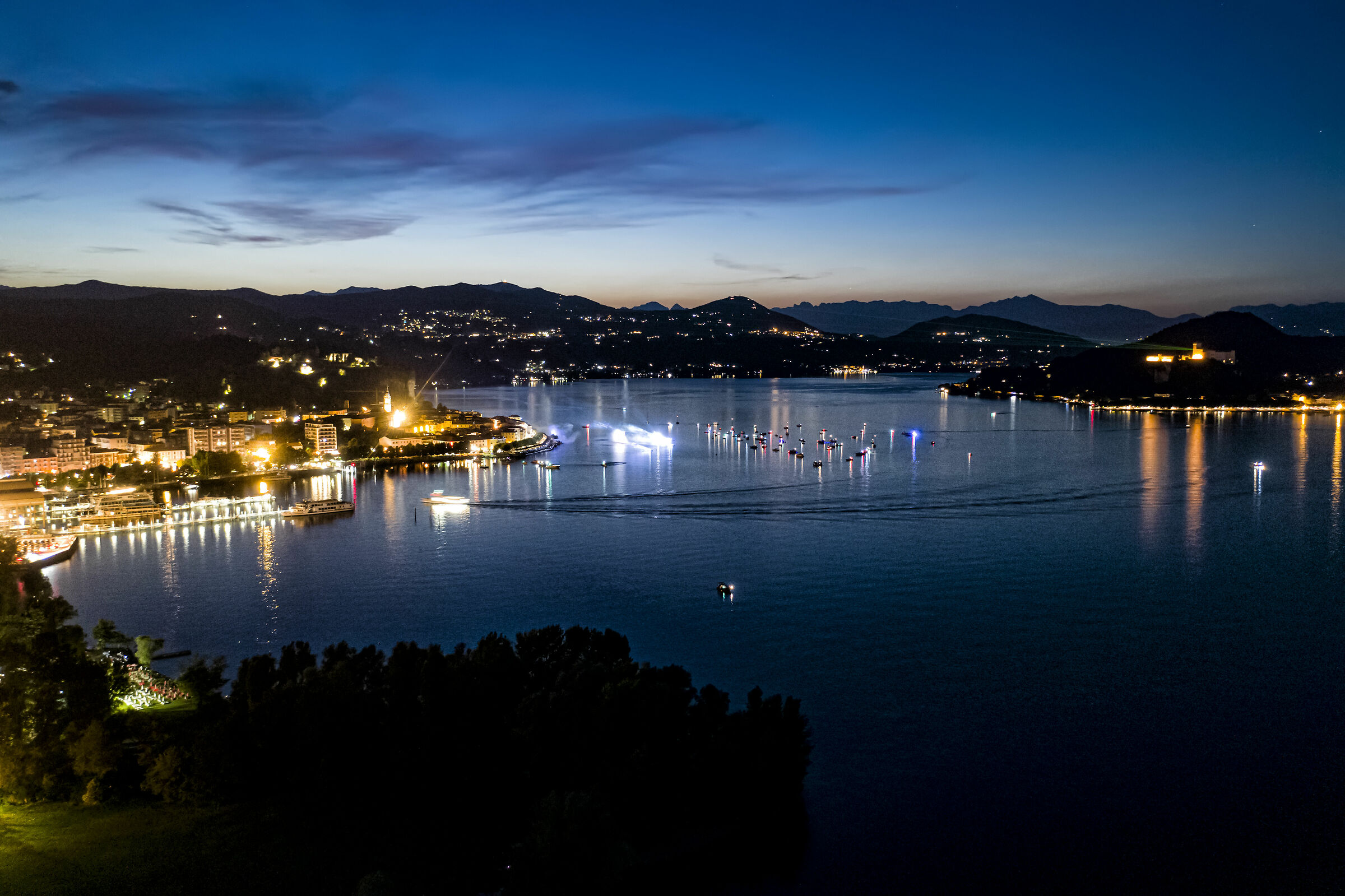 The beginning of the long white night