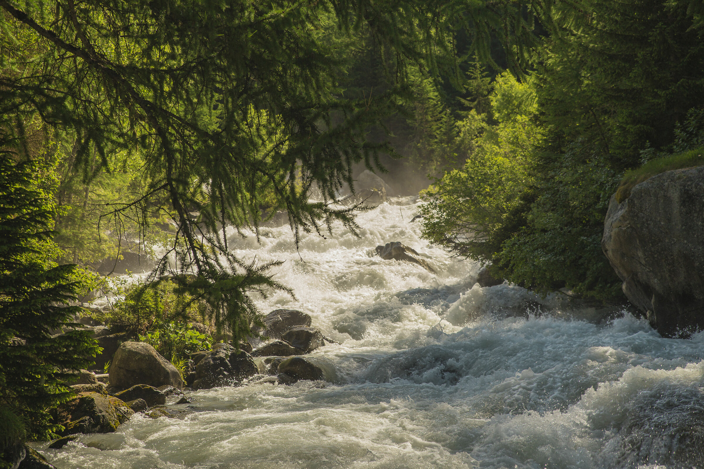 The power of the water