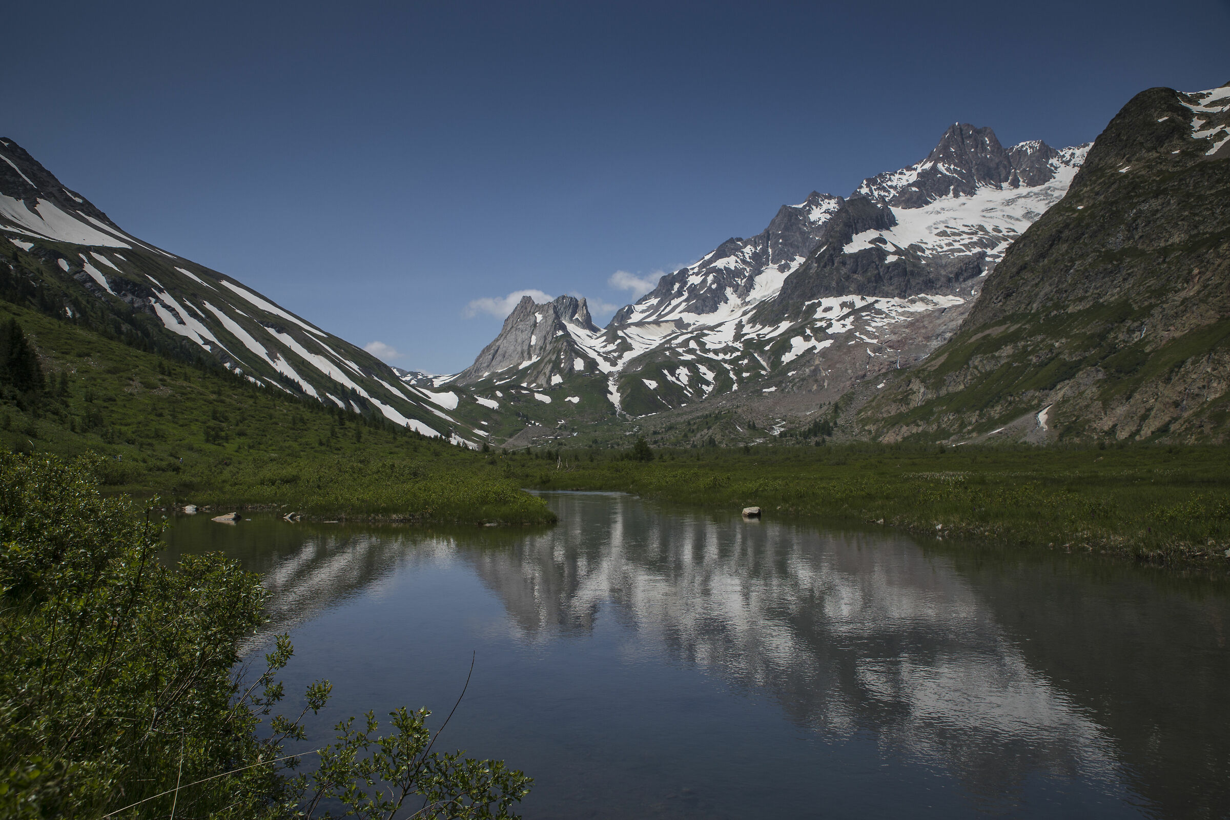 Monte Bianco in the Mirror