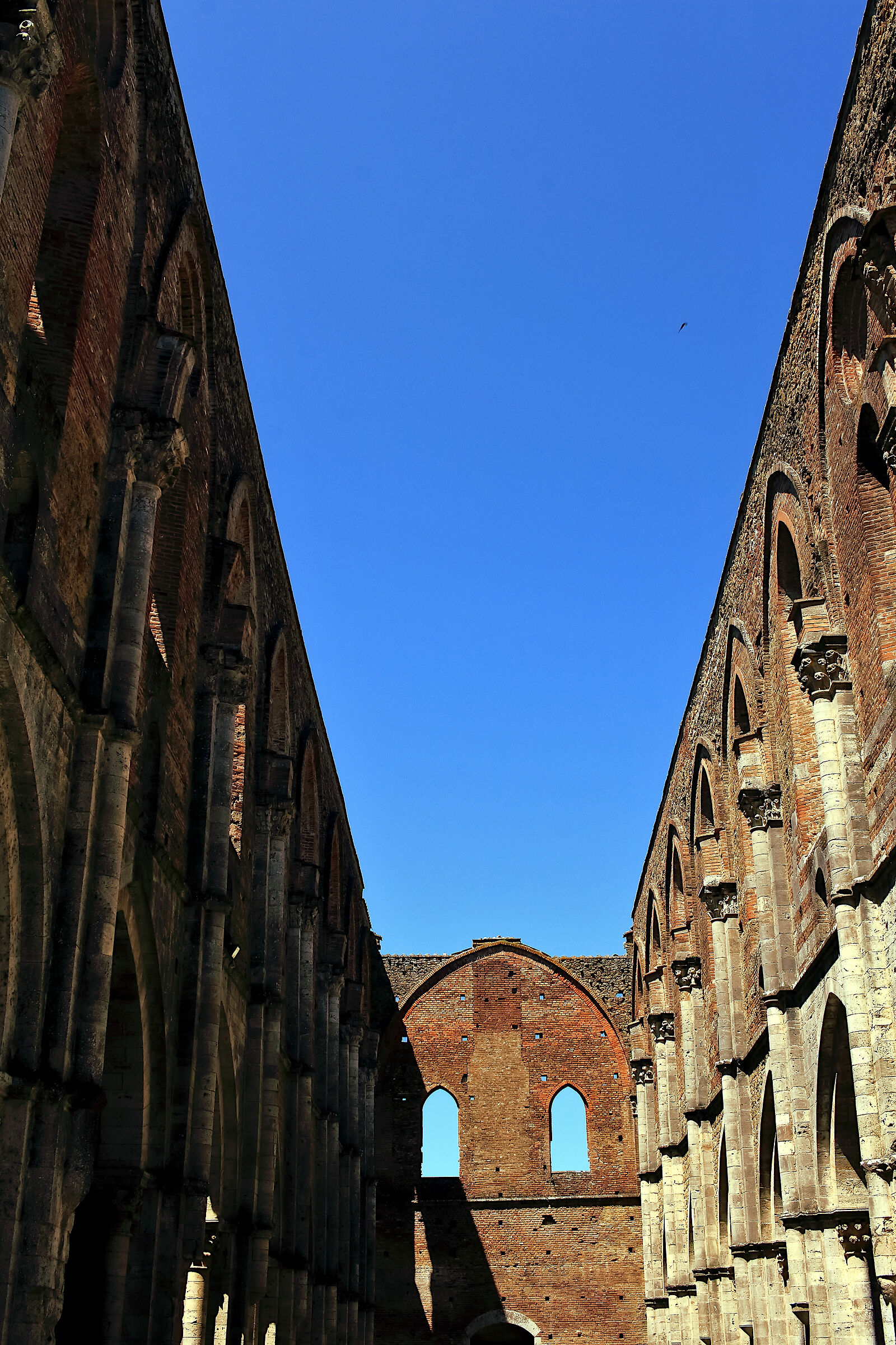 Abazia of San Galgano ... in to the sky