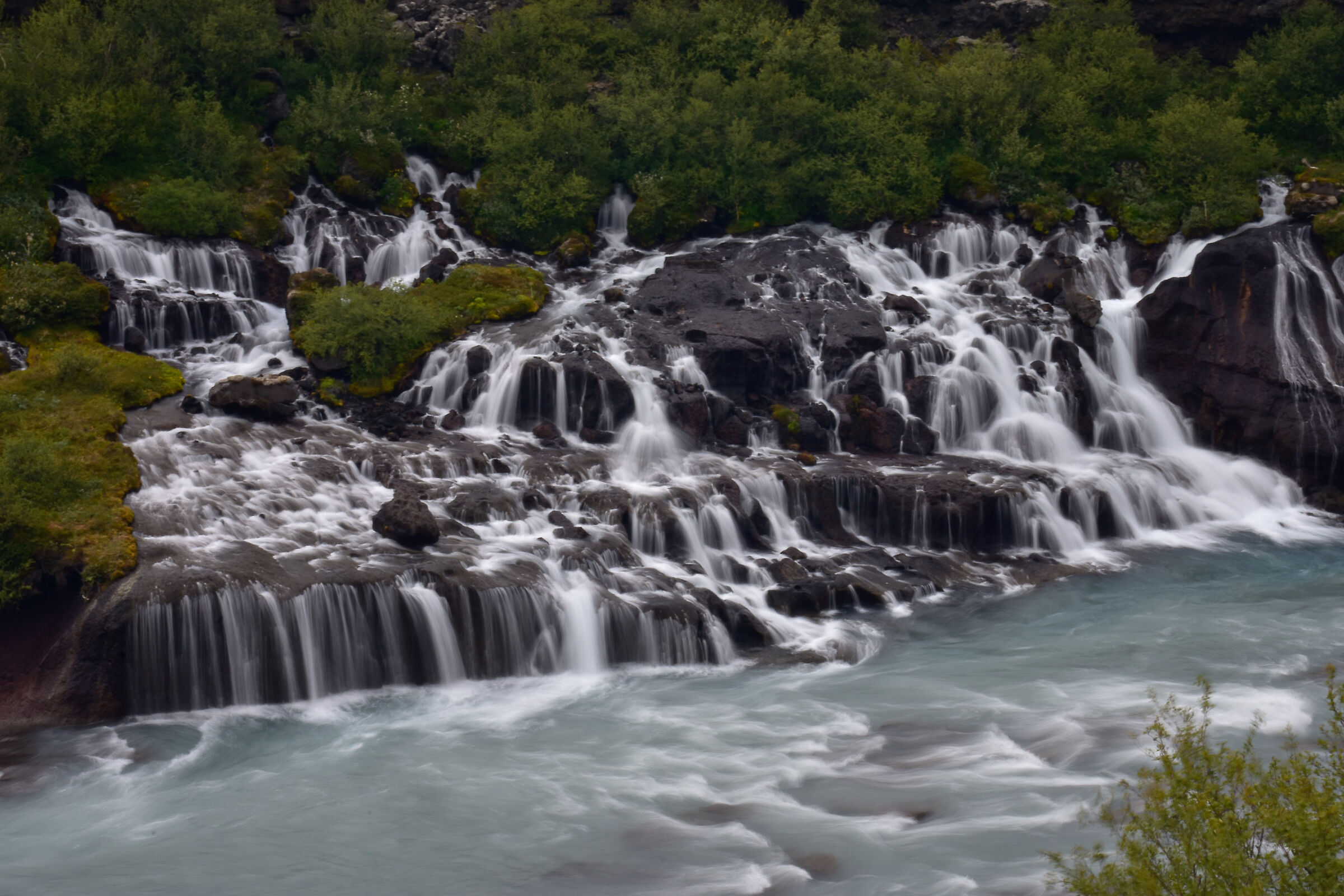 Icelandic waterfall