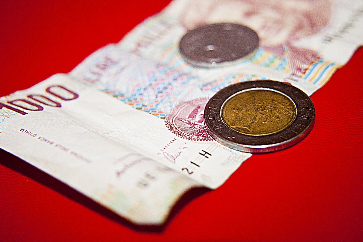 il denaro di una volta