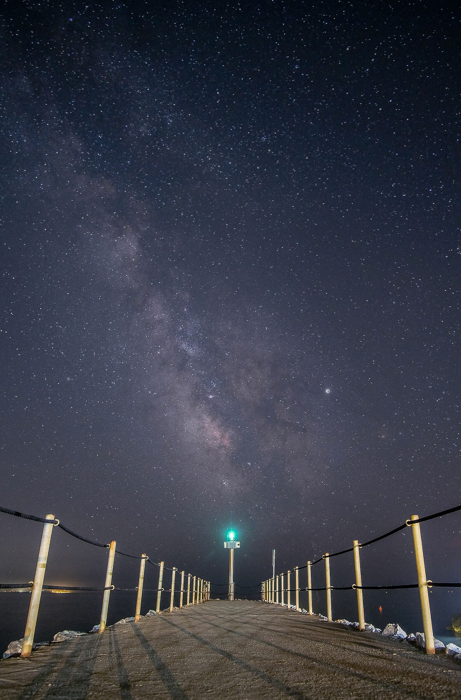 Luna nuova a Carbonifera