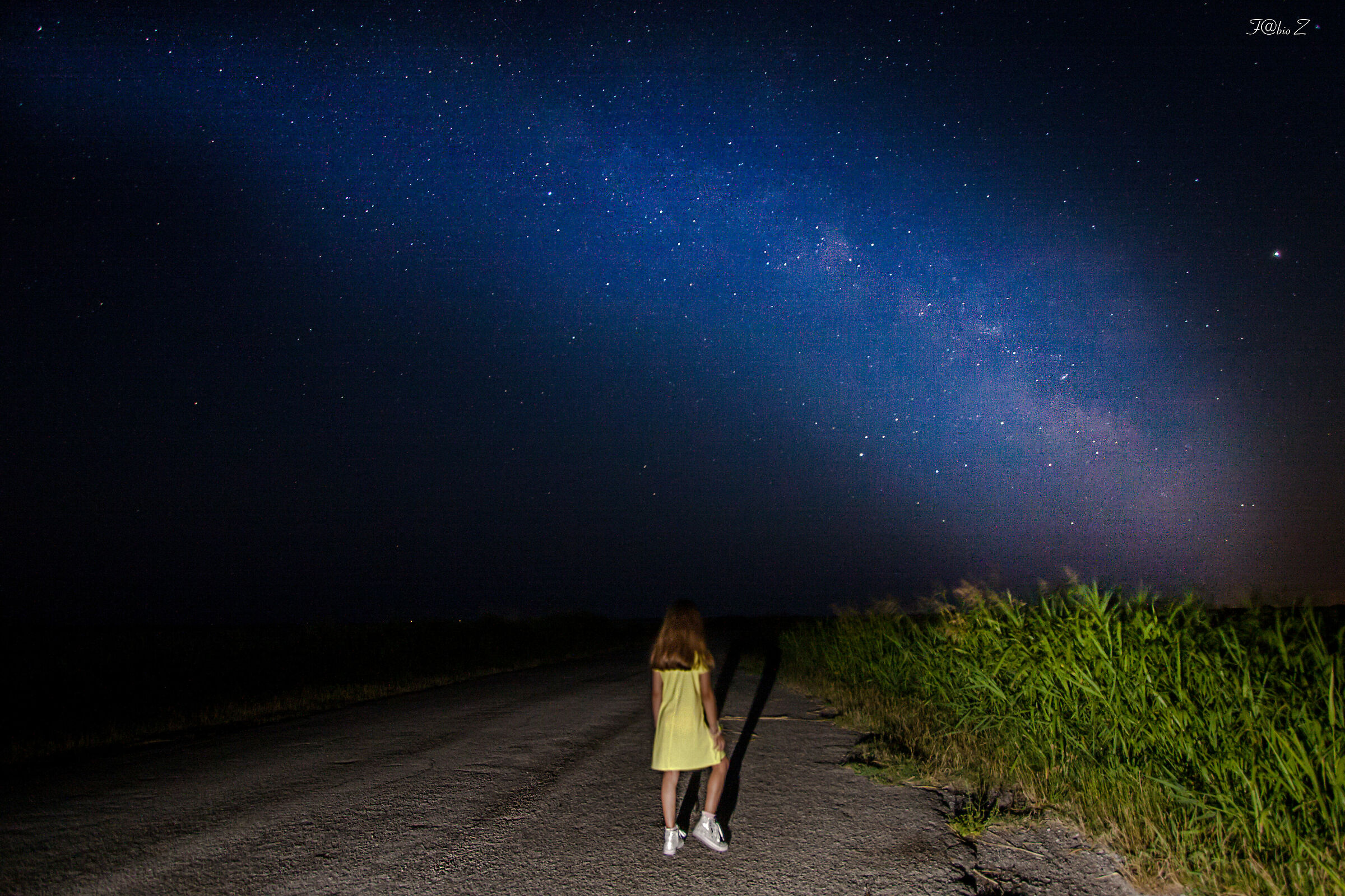 Alessia e la mia prima Lattea