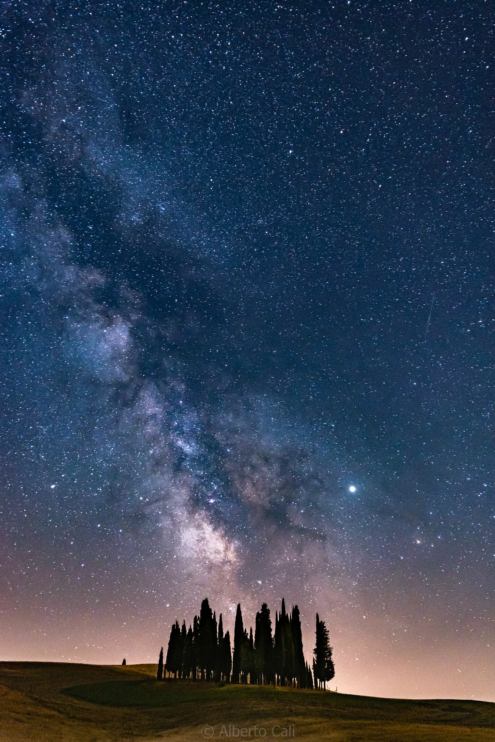 Milky Way in Val D'Orcia