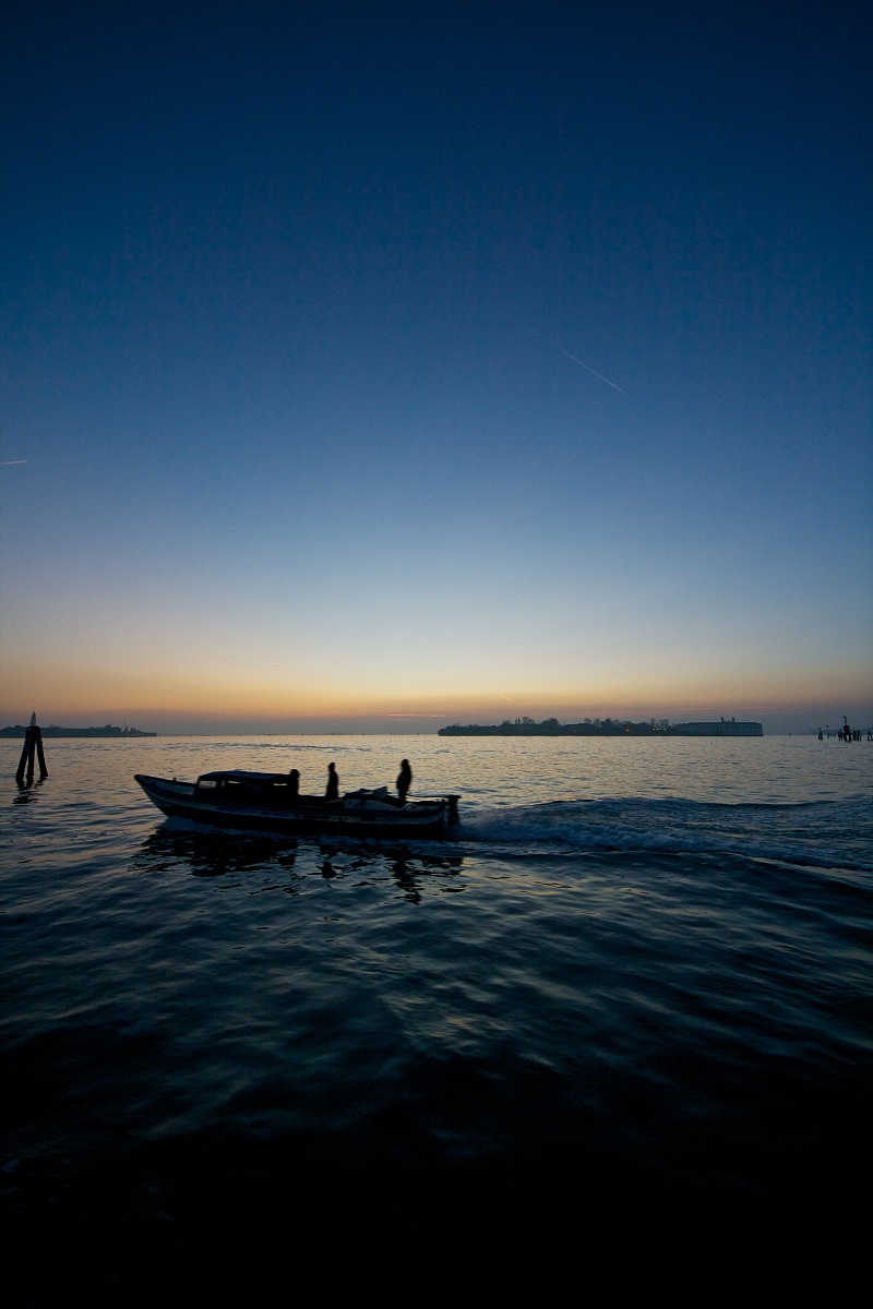 boat in the lagoon