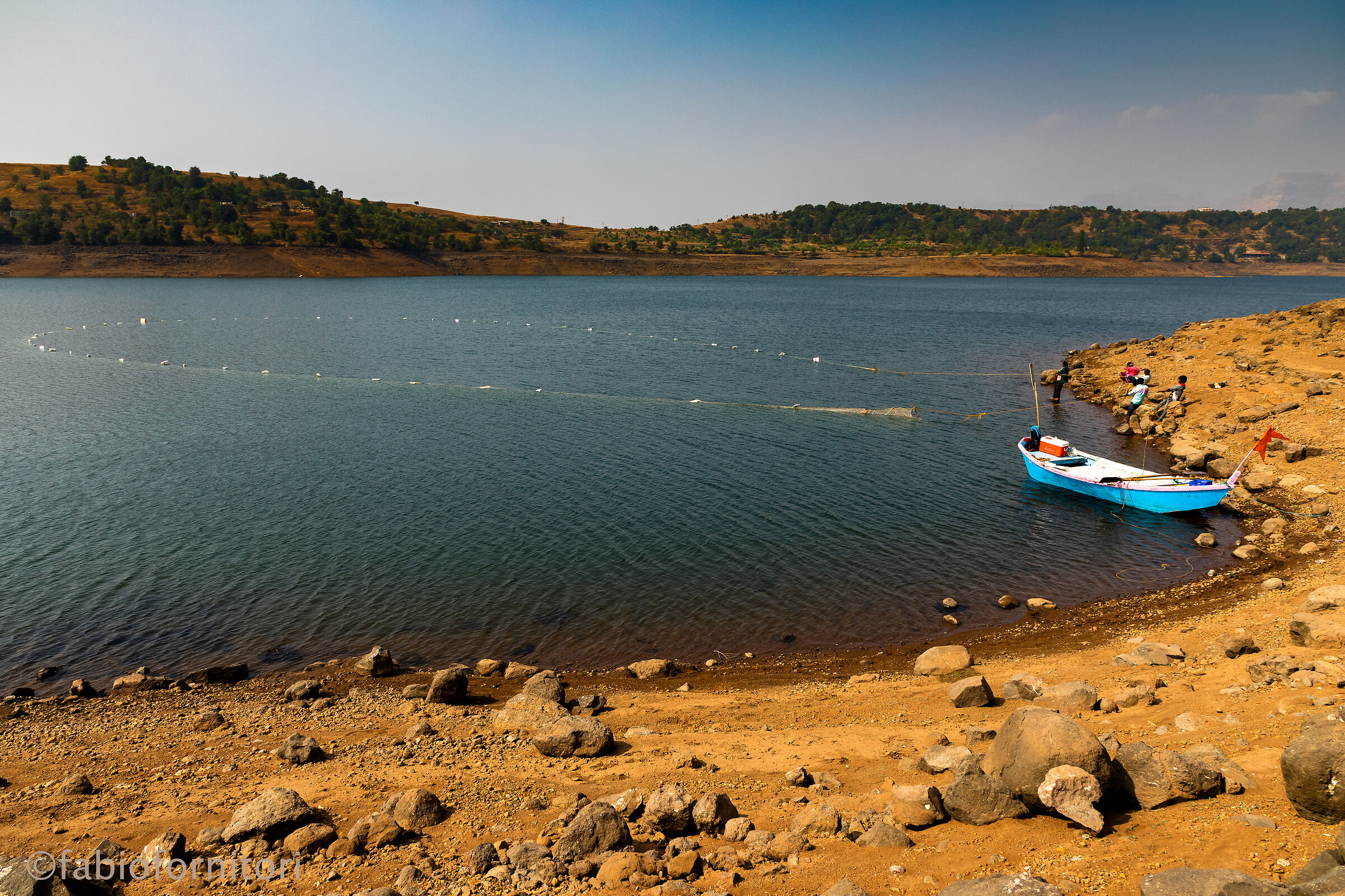 Pescatori di lago , Nuova Pesca , India 2018
