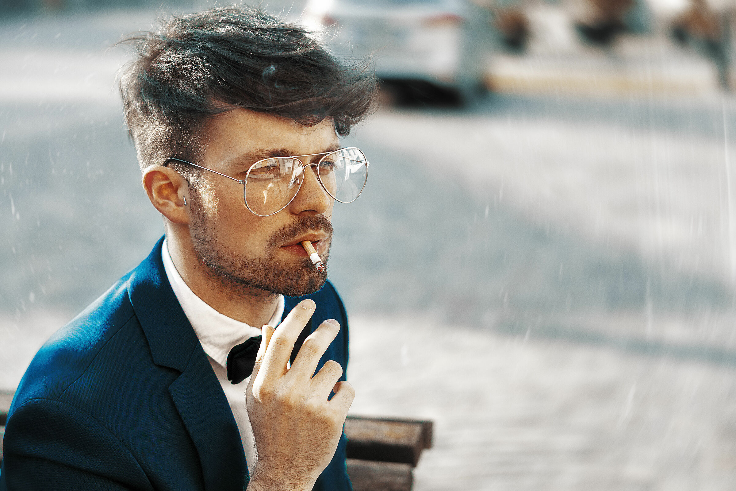 Prova ritratto luce dura naturale