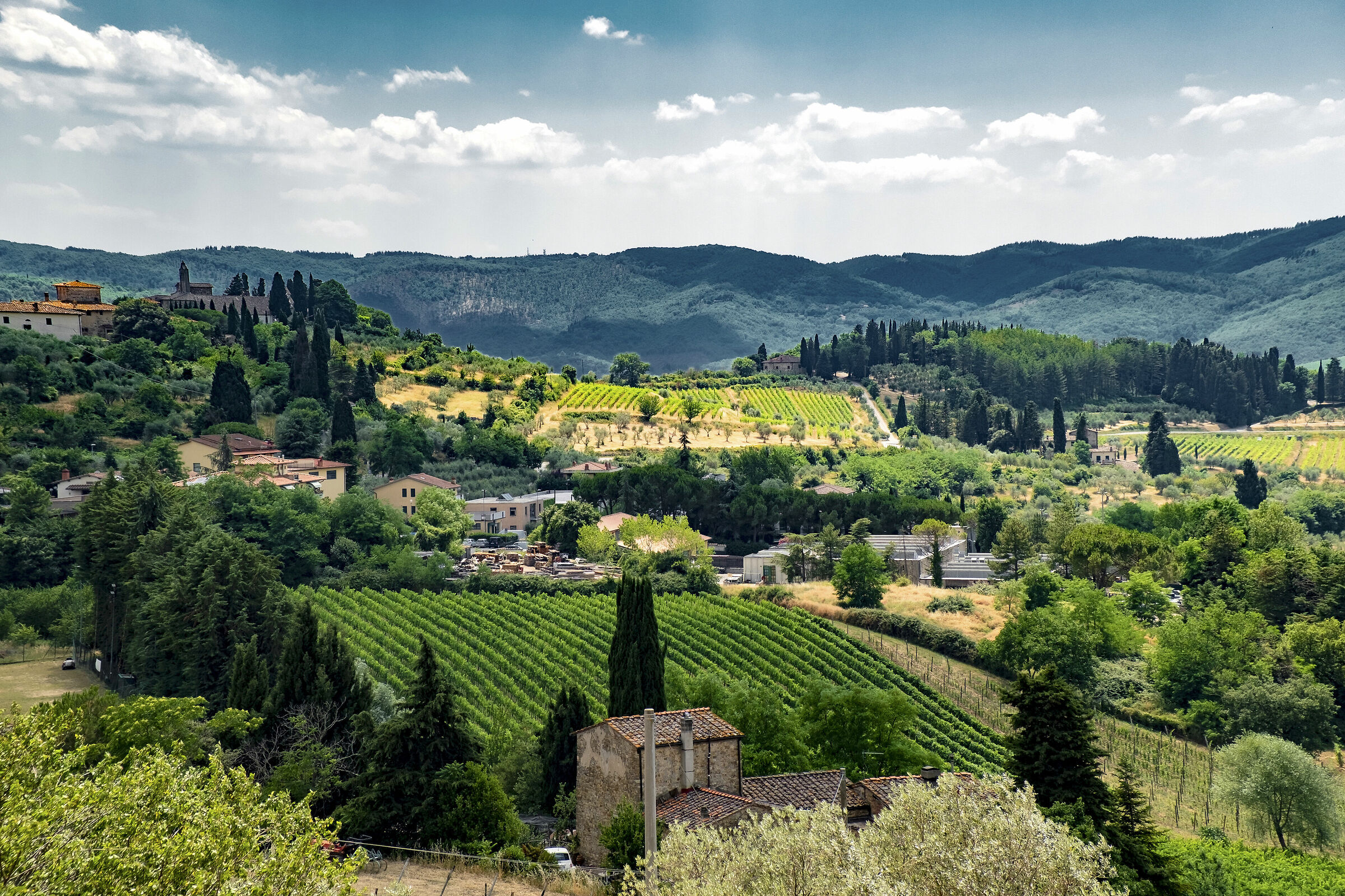 Tuscan countryside