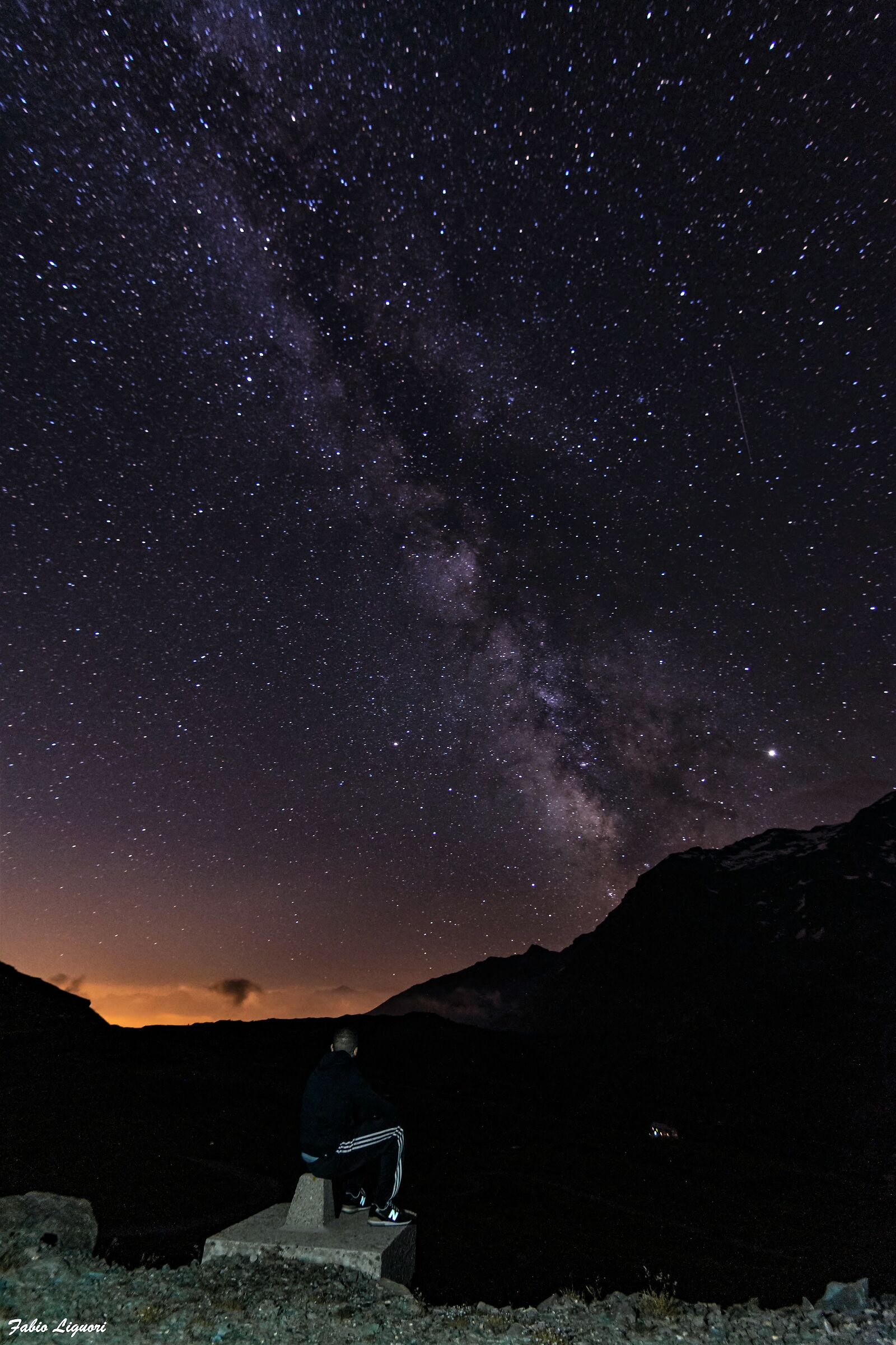 Ammirando la Via Lattea