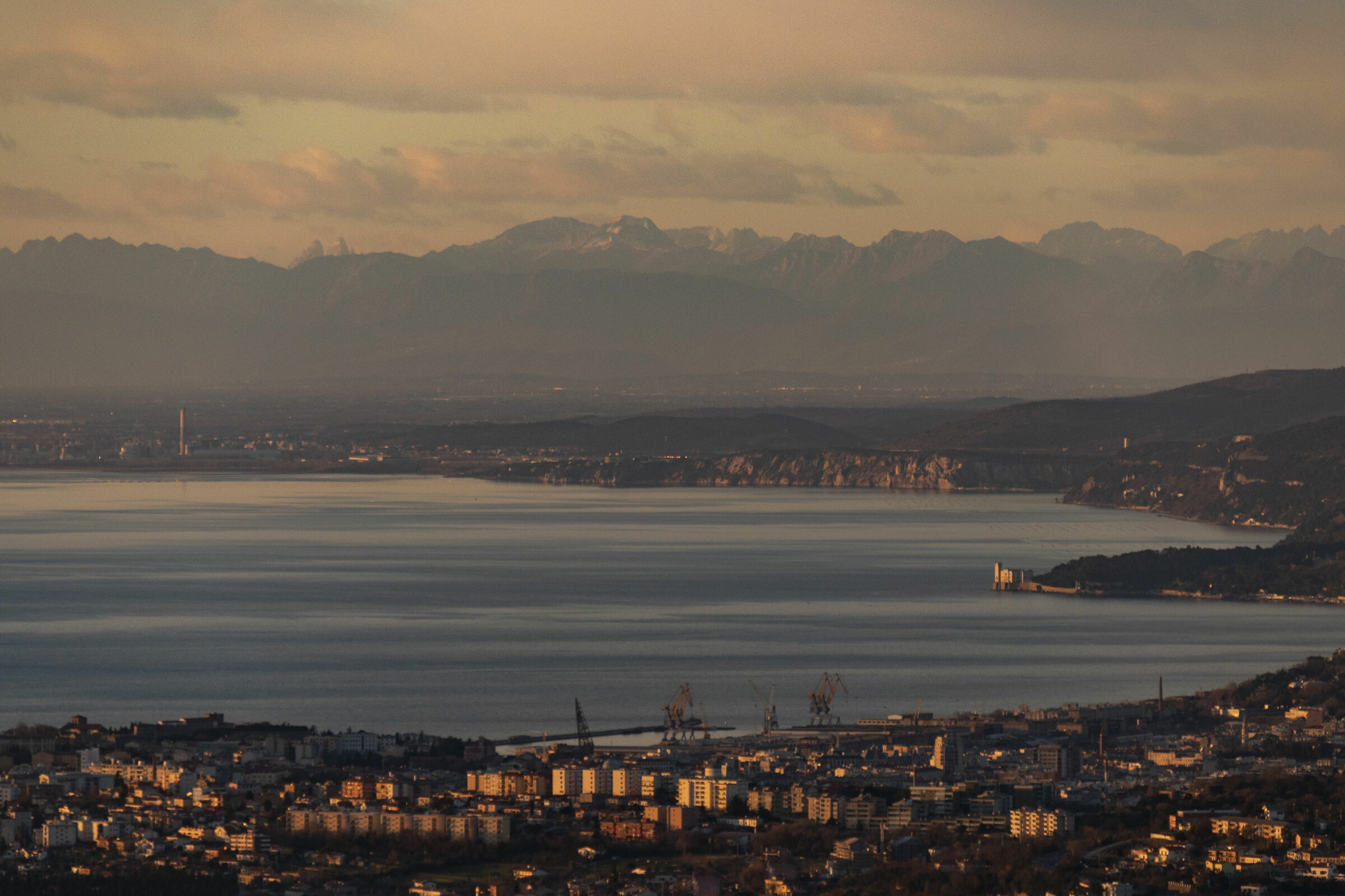 Dolomites from Trieste