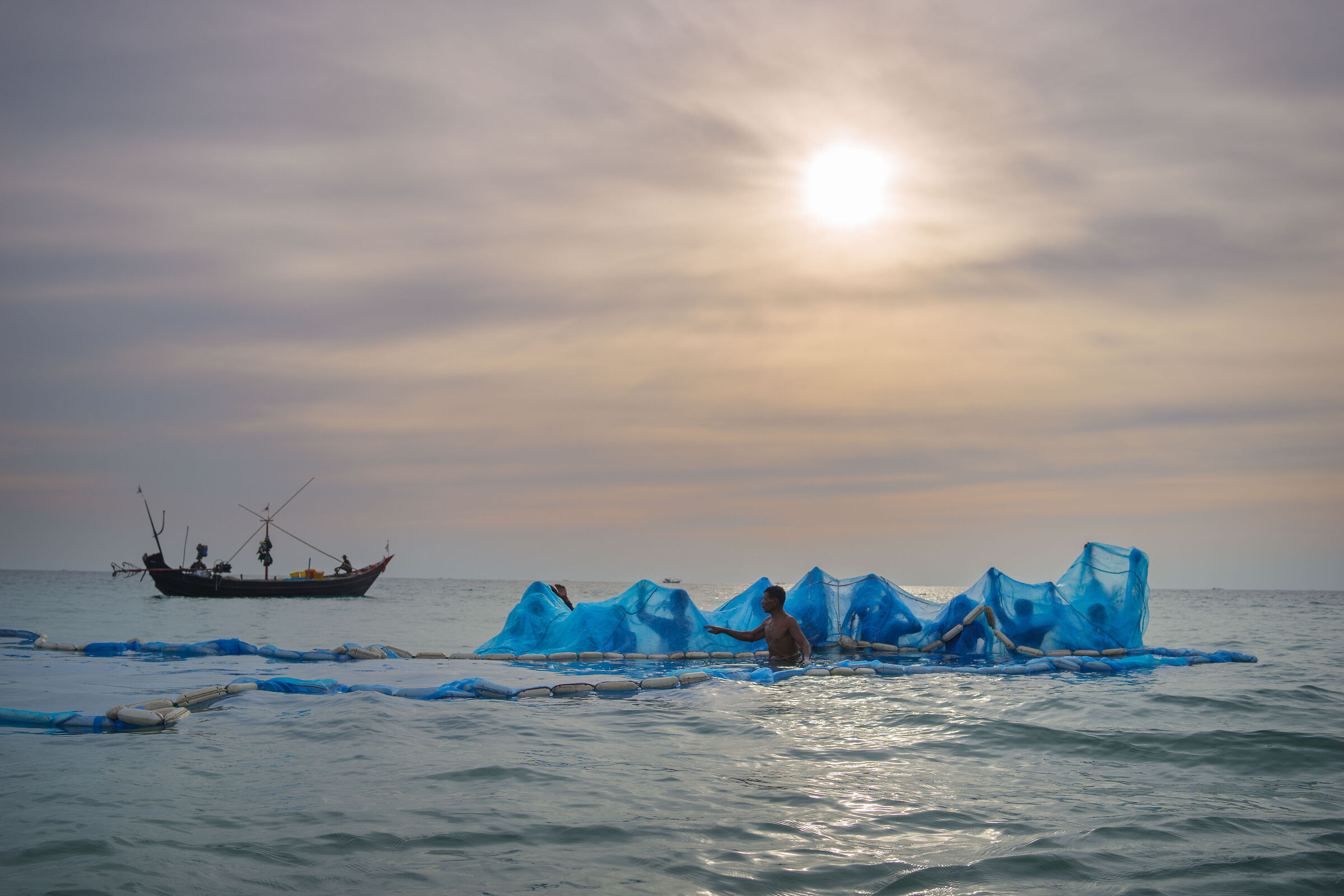 fishermen in Sin Htauk