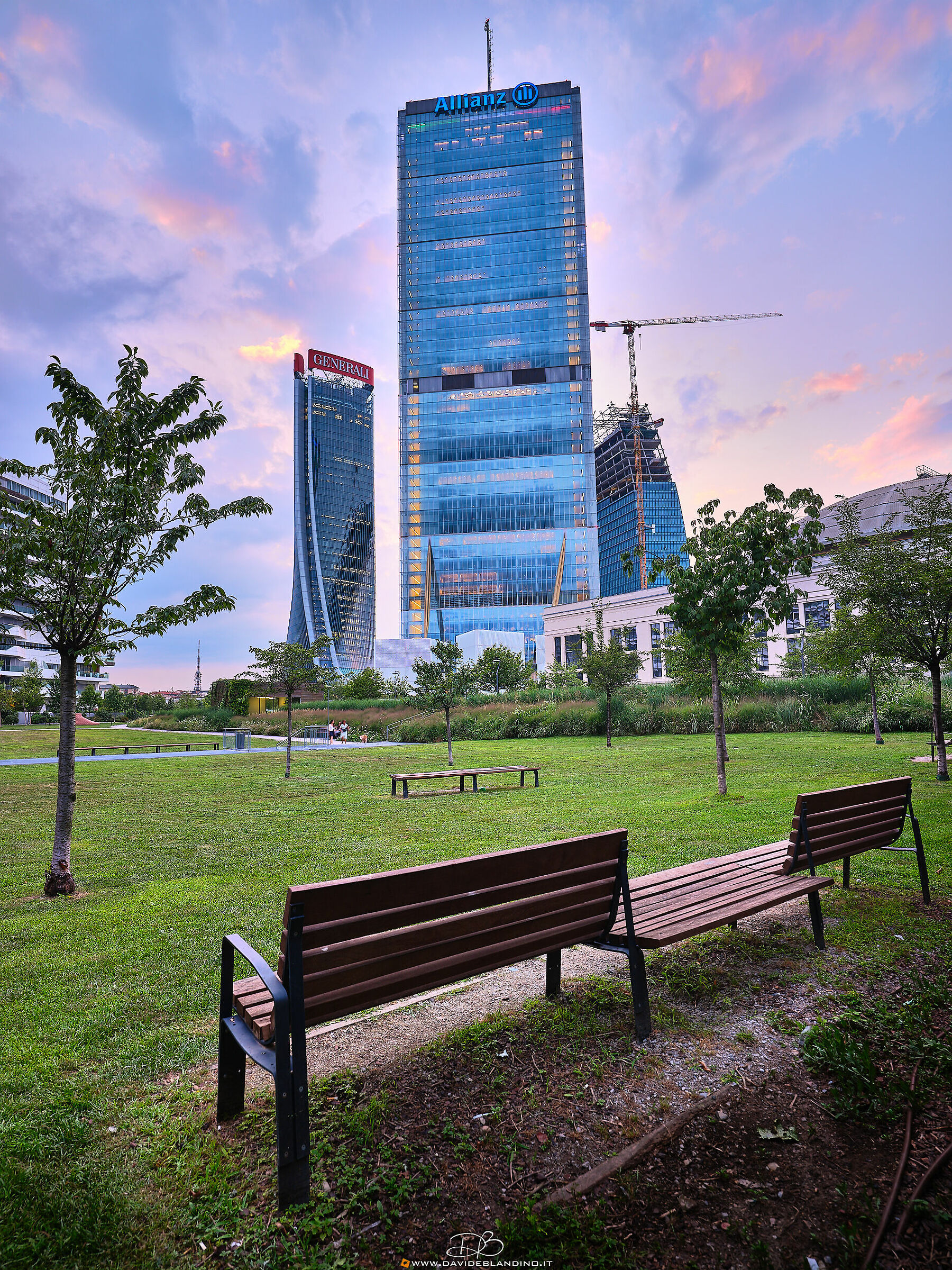 Tramonto provando il GF 23 f/4