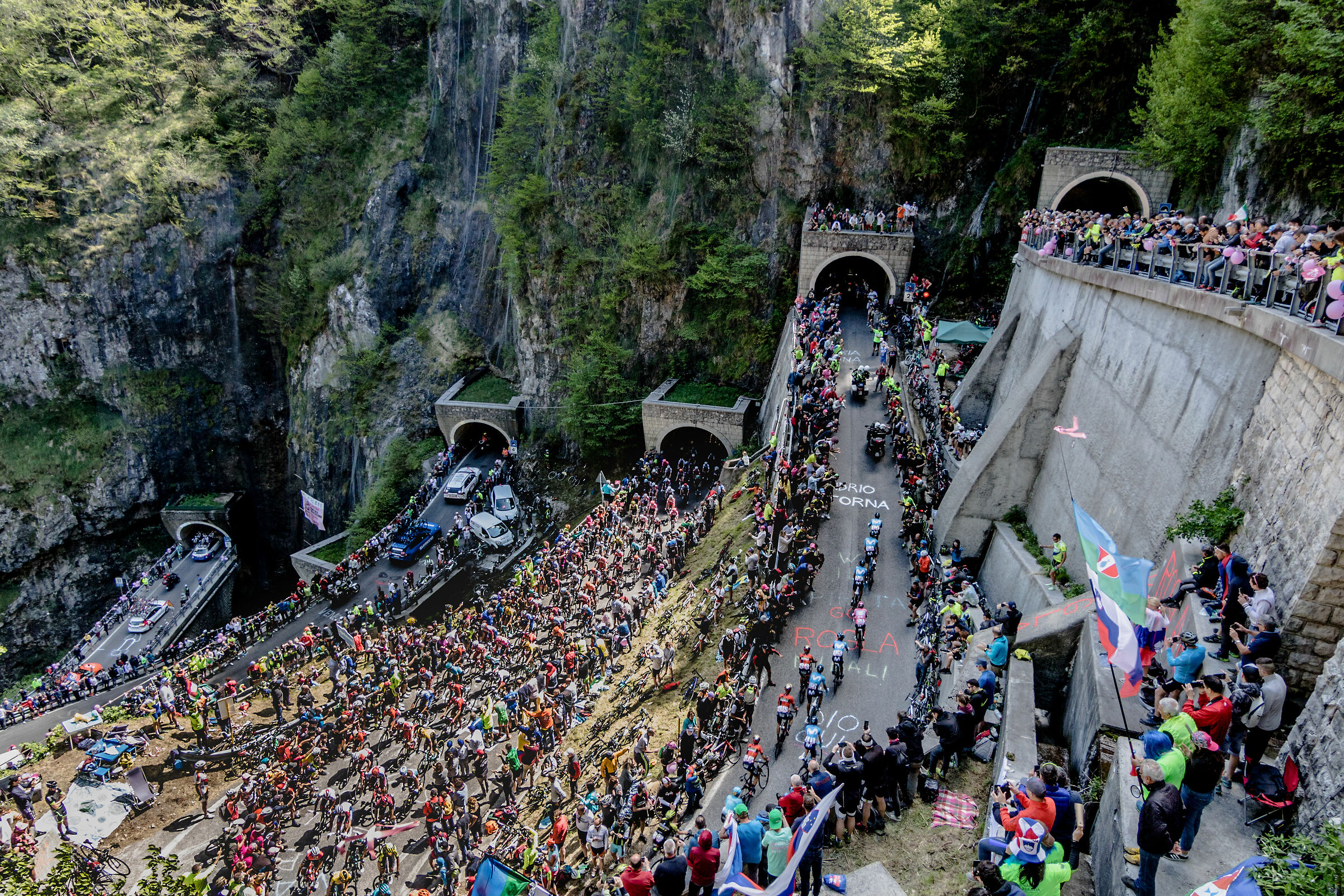 giro d'Italia al passo di san boldo