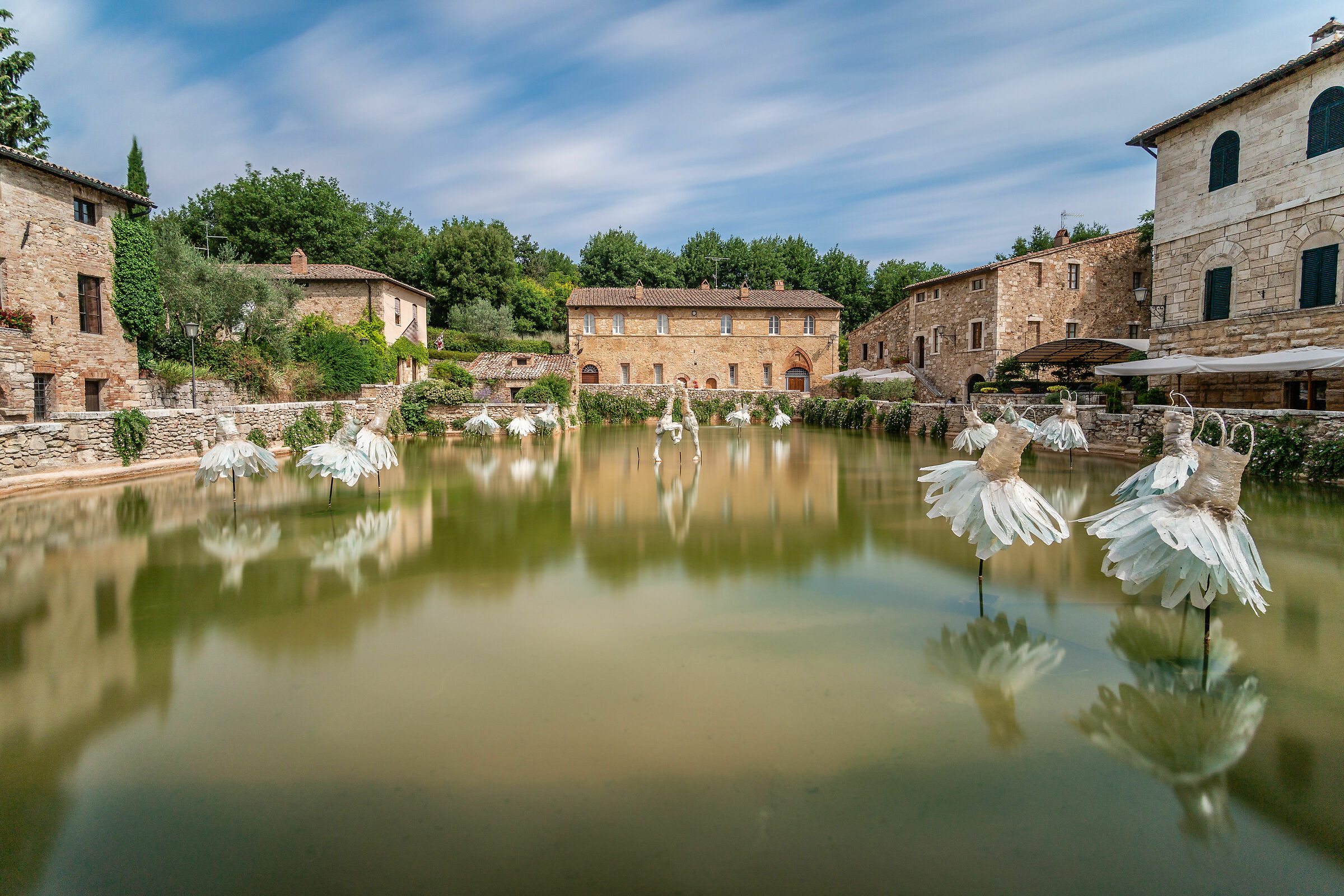 Piazza d'Acqua, Bagno Vignoni