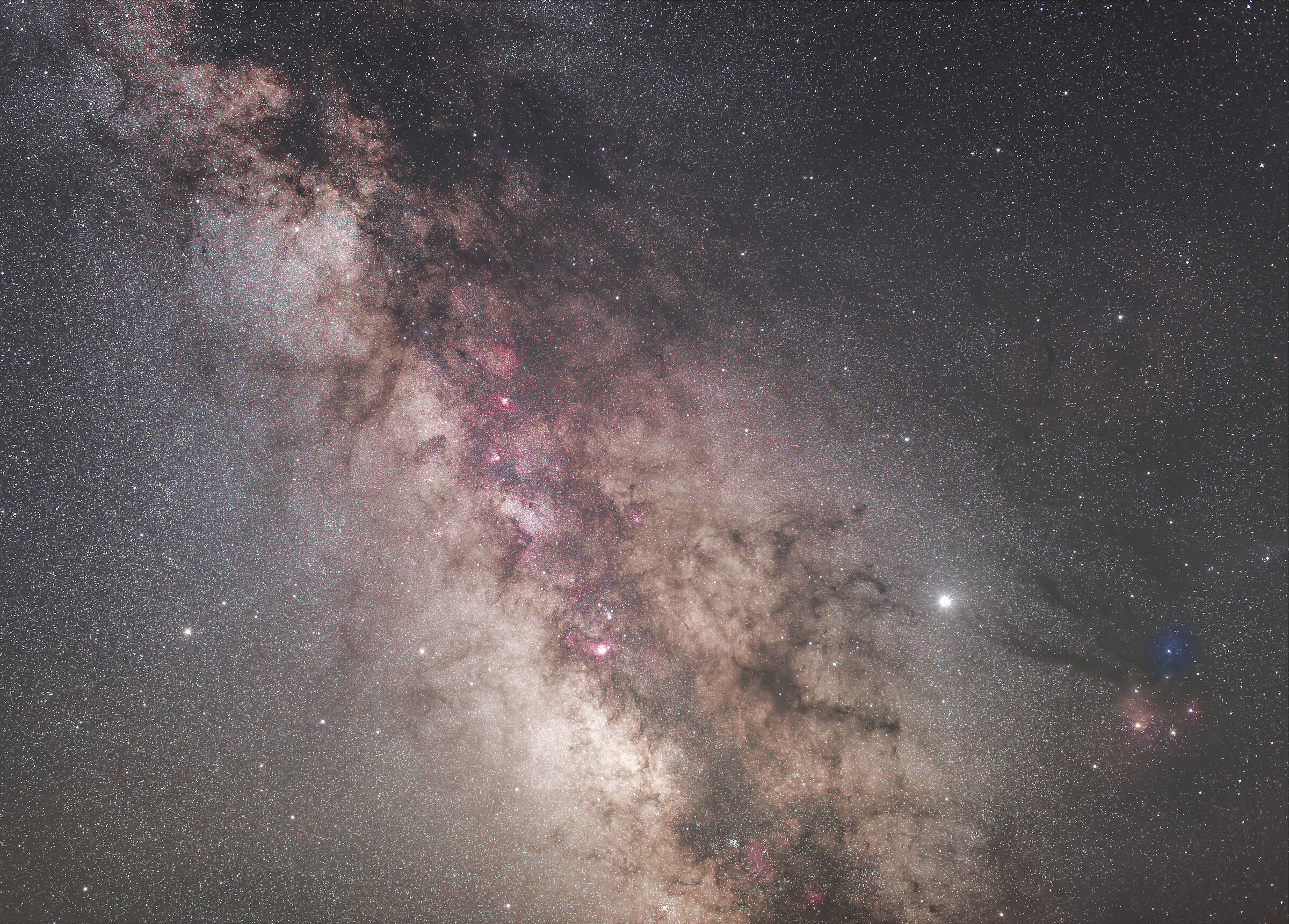 the heart of milk way