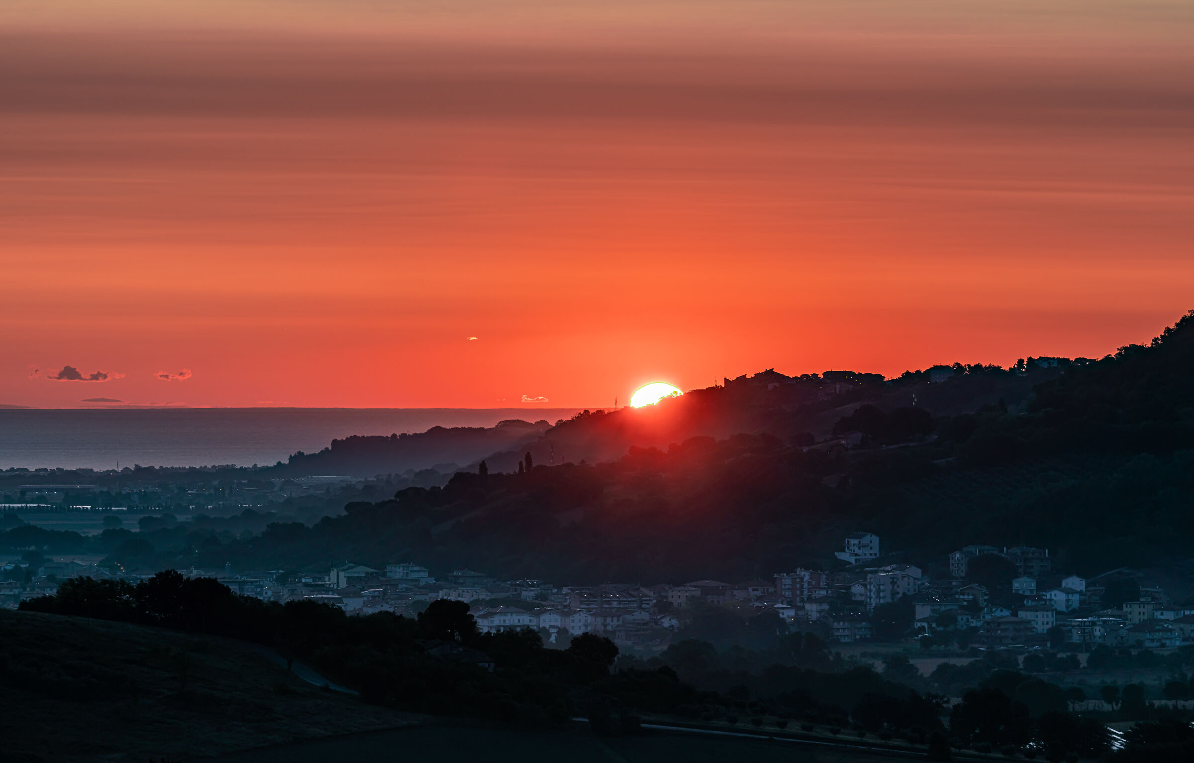 Tra il mare e la collina spunta lui...
