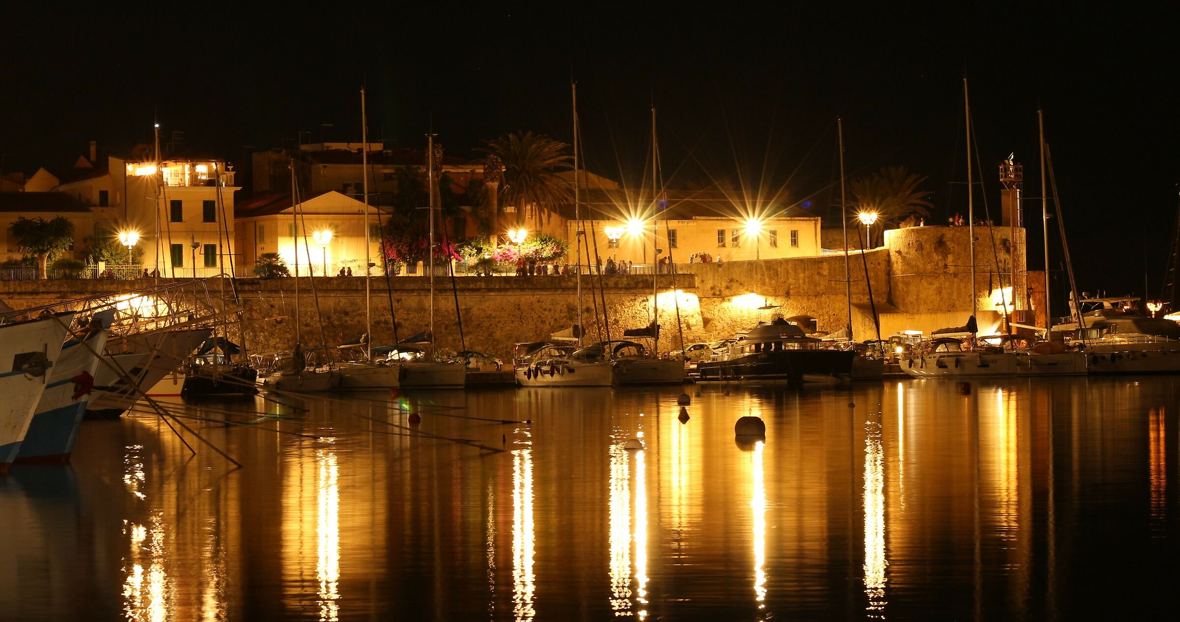 night in Alghero