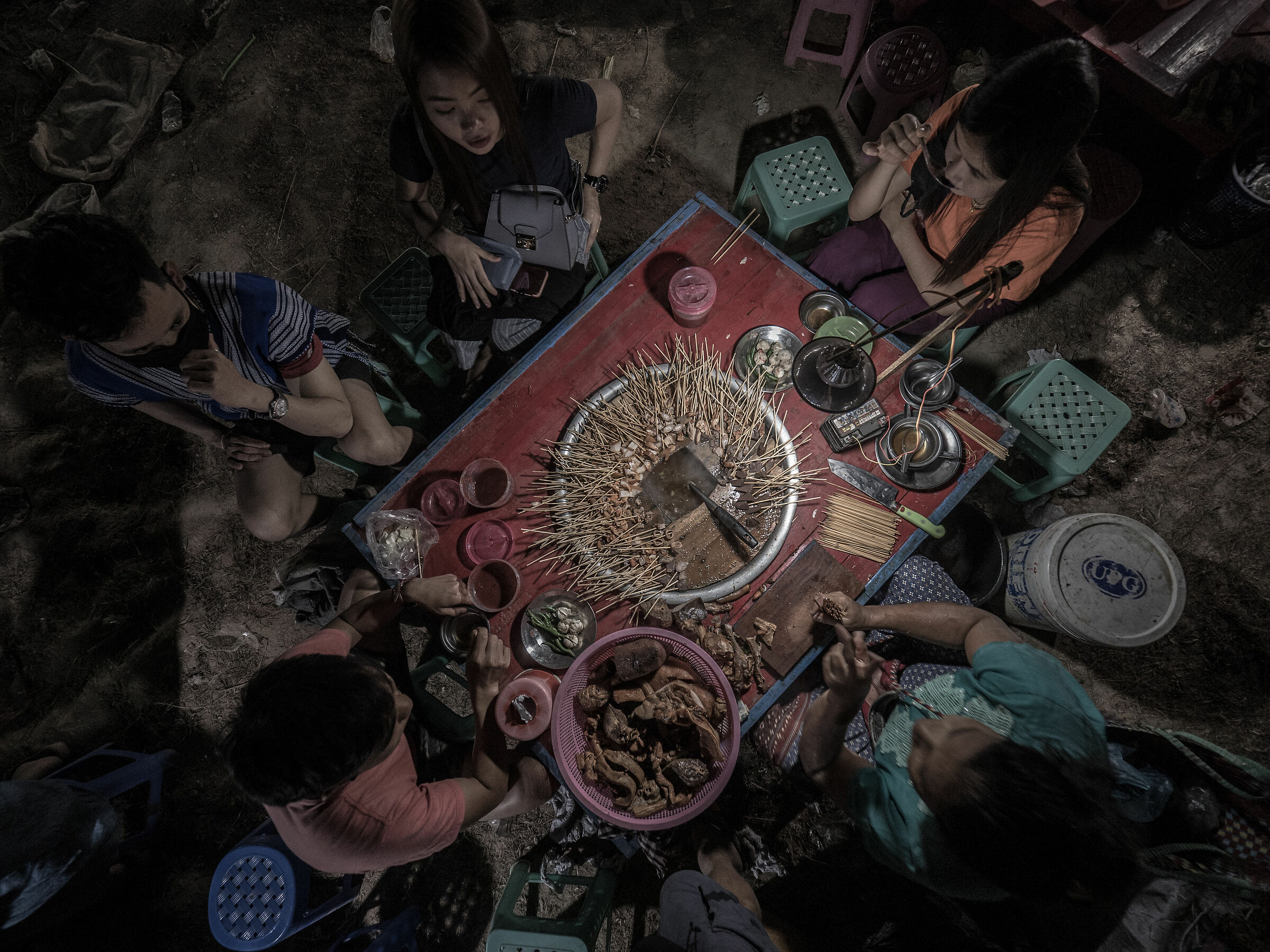 Hpa-An, Karen New Year festival 2019, Street food 1
