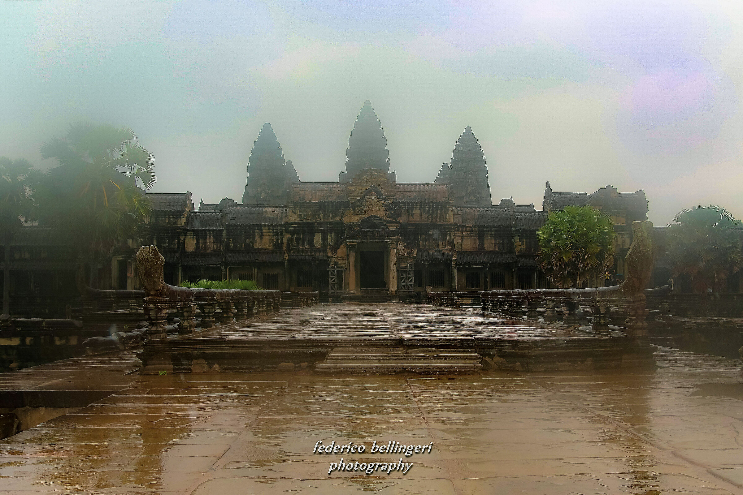 Raining Angkor Wat
