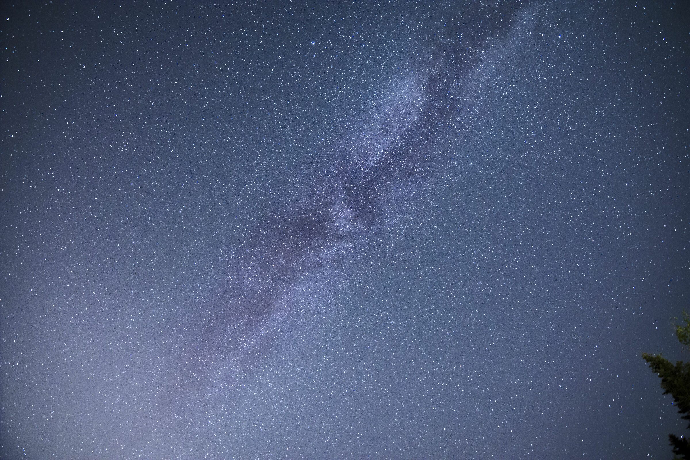 Milky Way in the province of Bologna