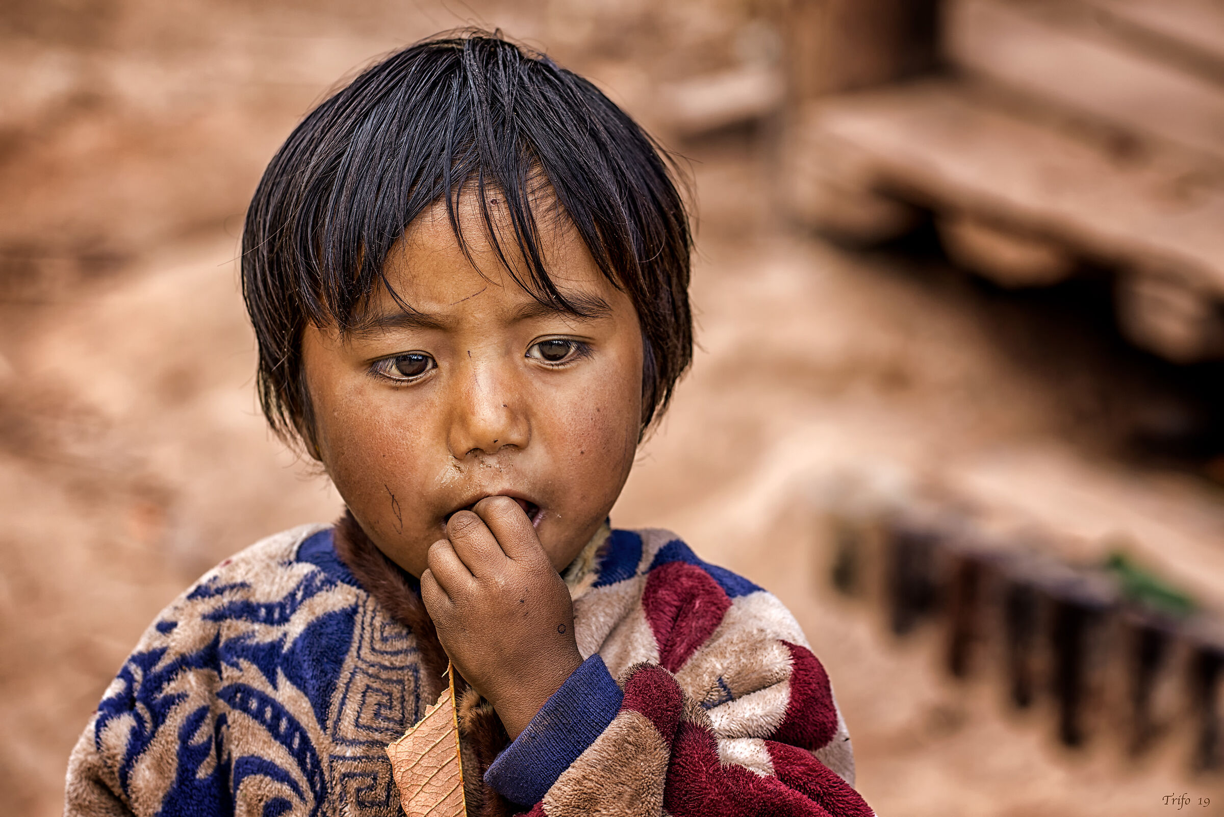 Un bimbo ... in Myanmar