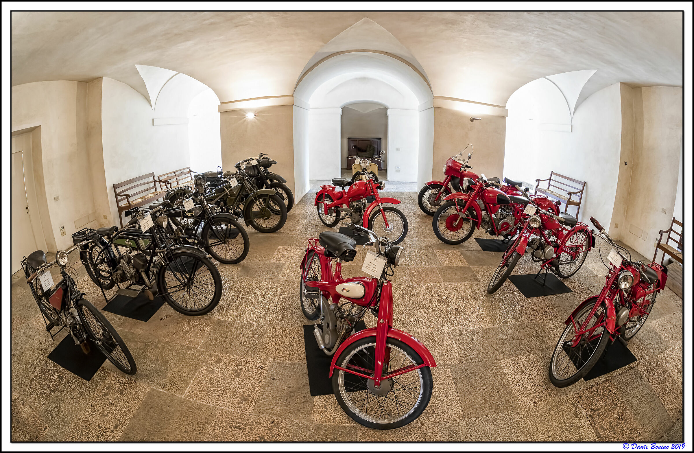 Motorcycles at Villa Sandi