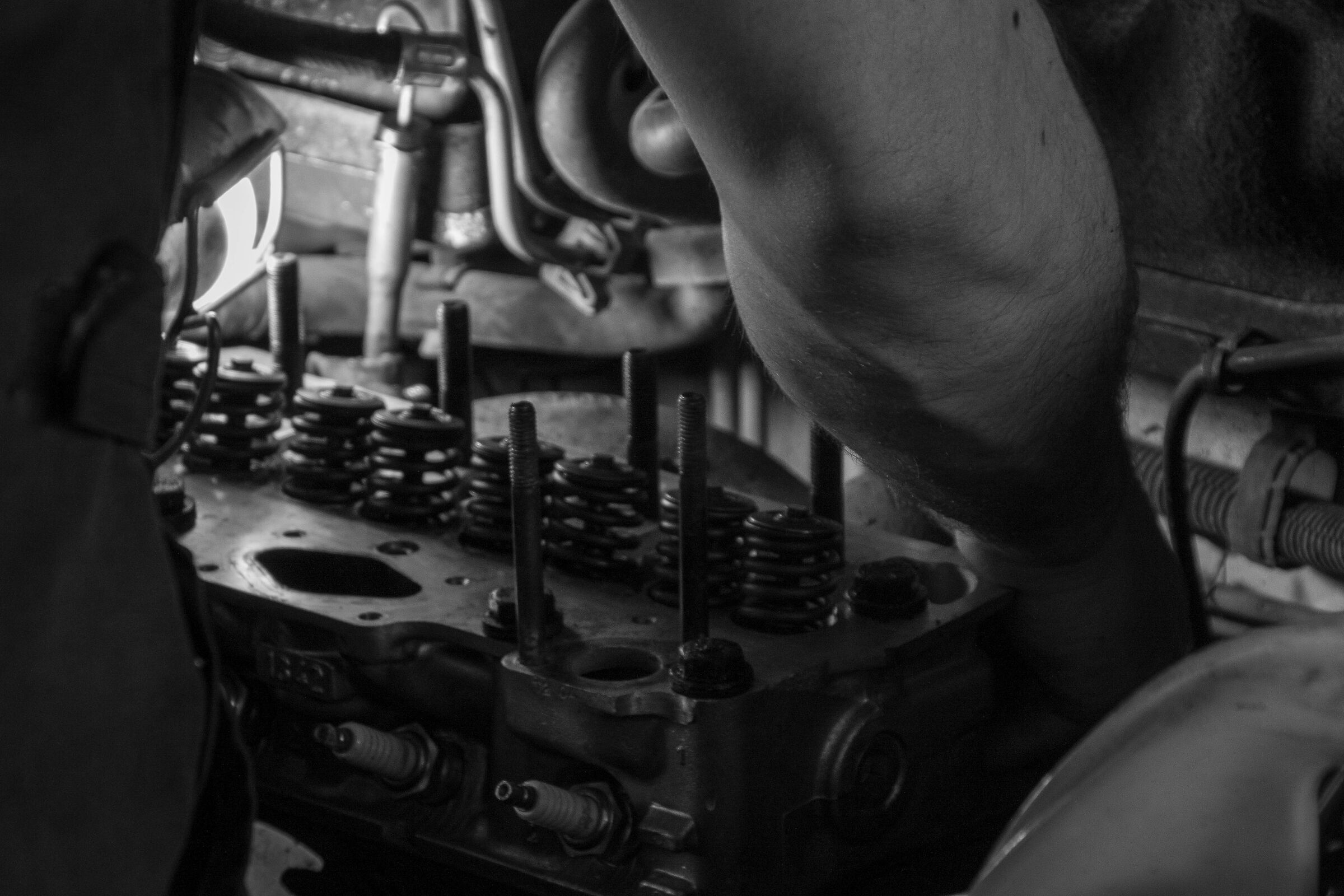 A stolen shot while working