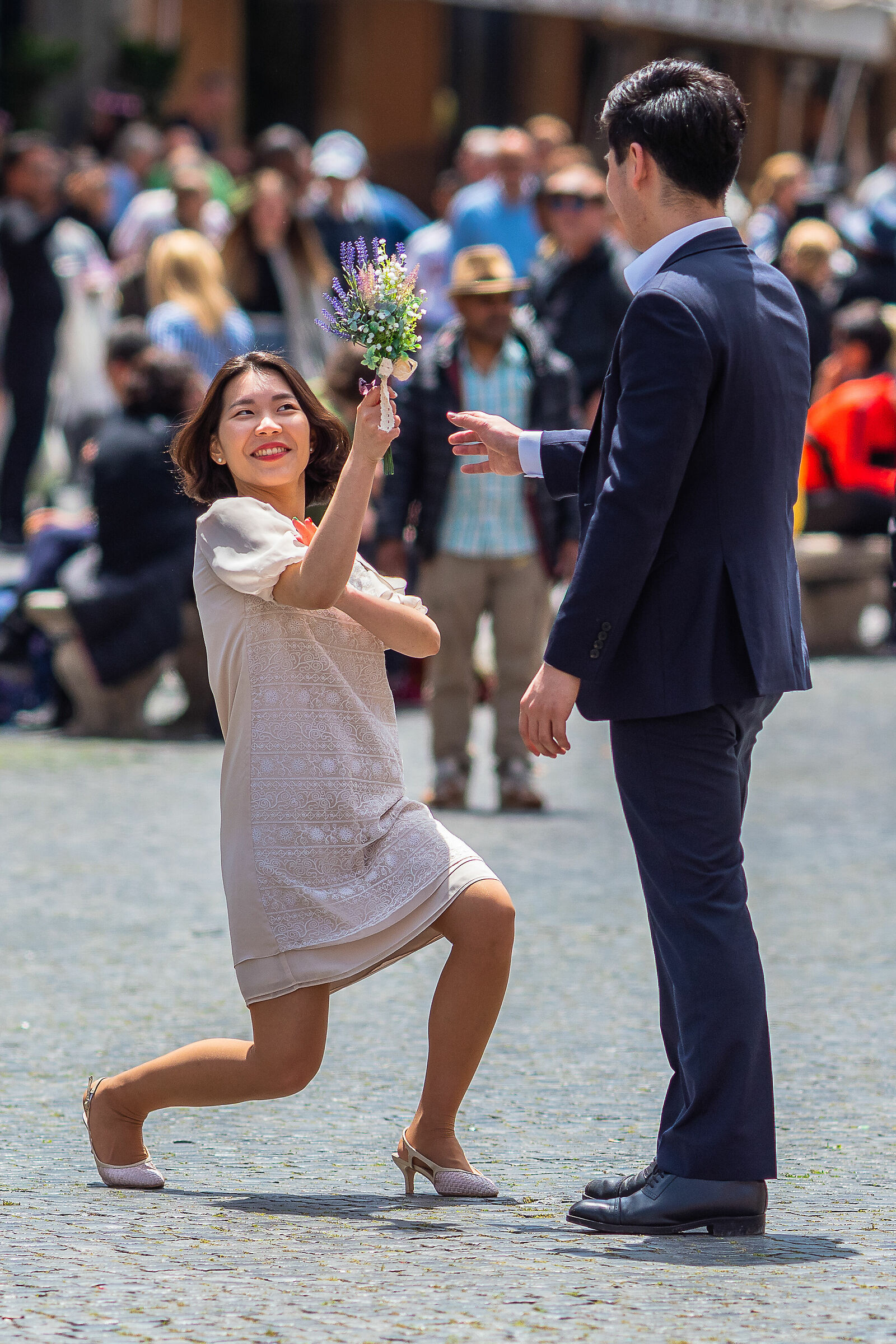 Wedding in Rome for two Japanese.