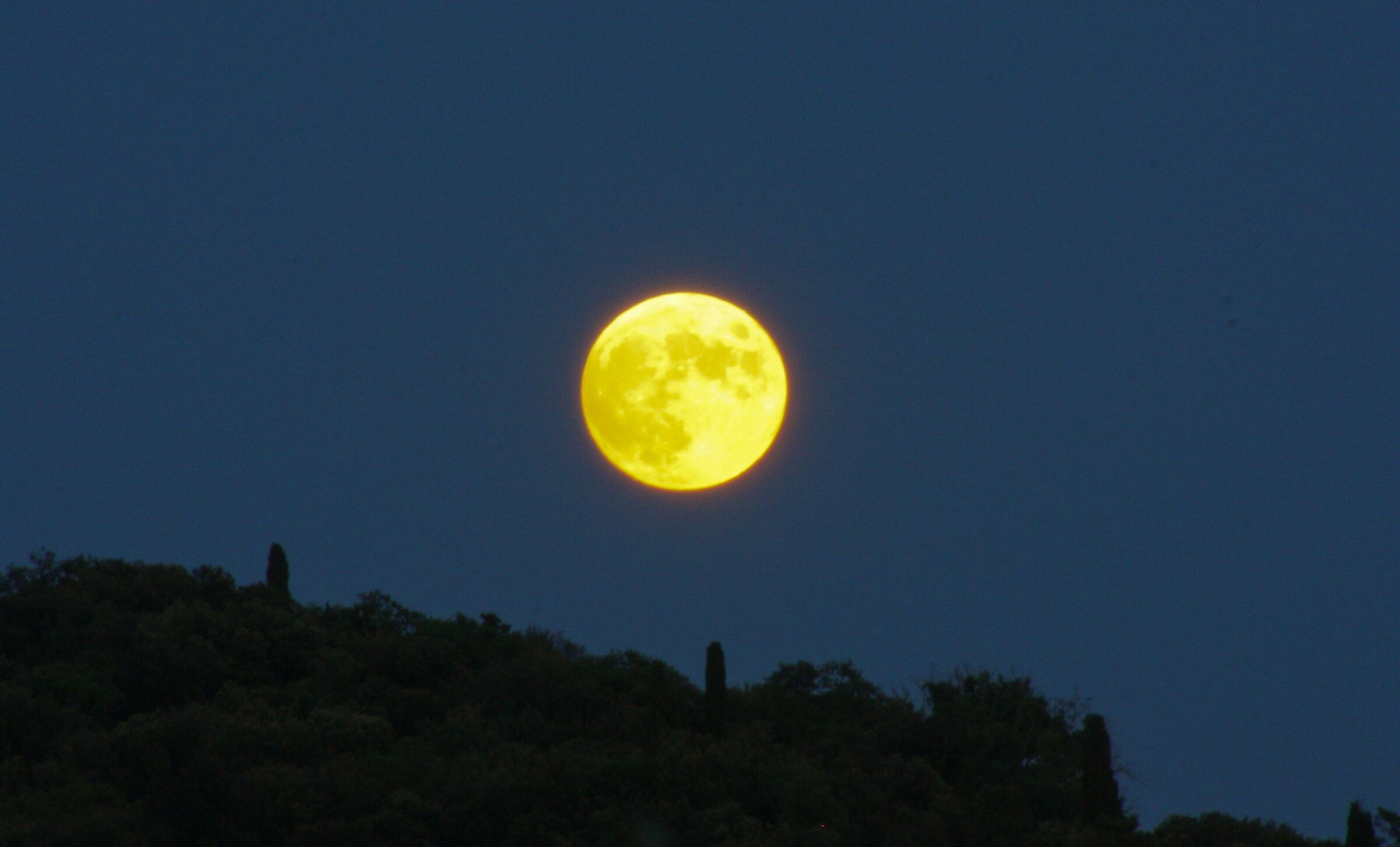 luna gialla