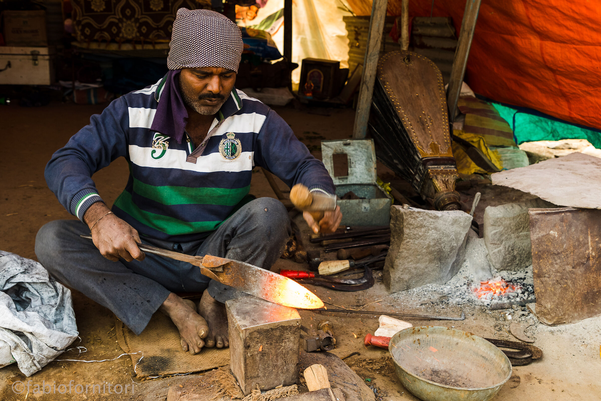 Maharashtra , Fabbro , India 2018