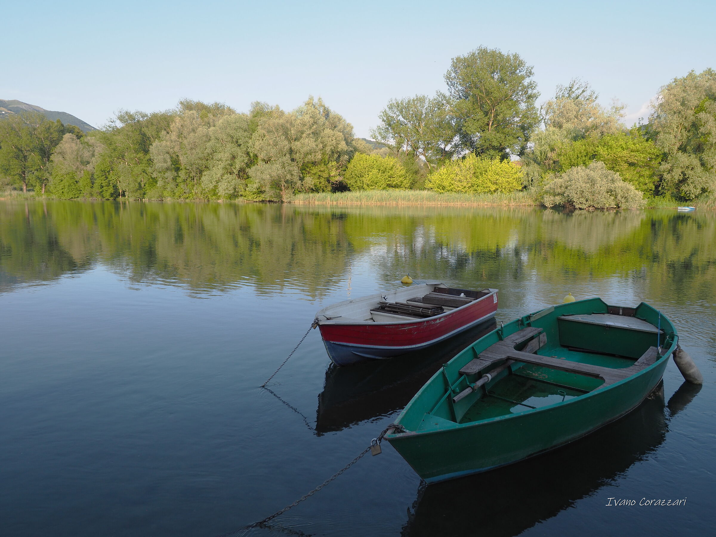 Reflections on the river