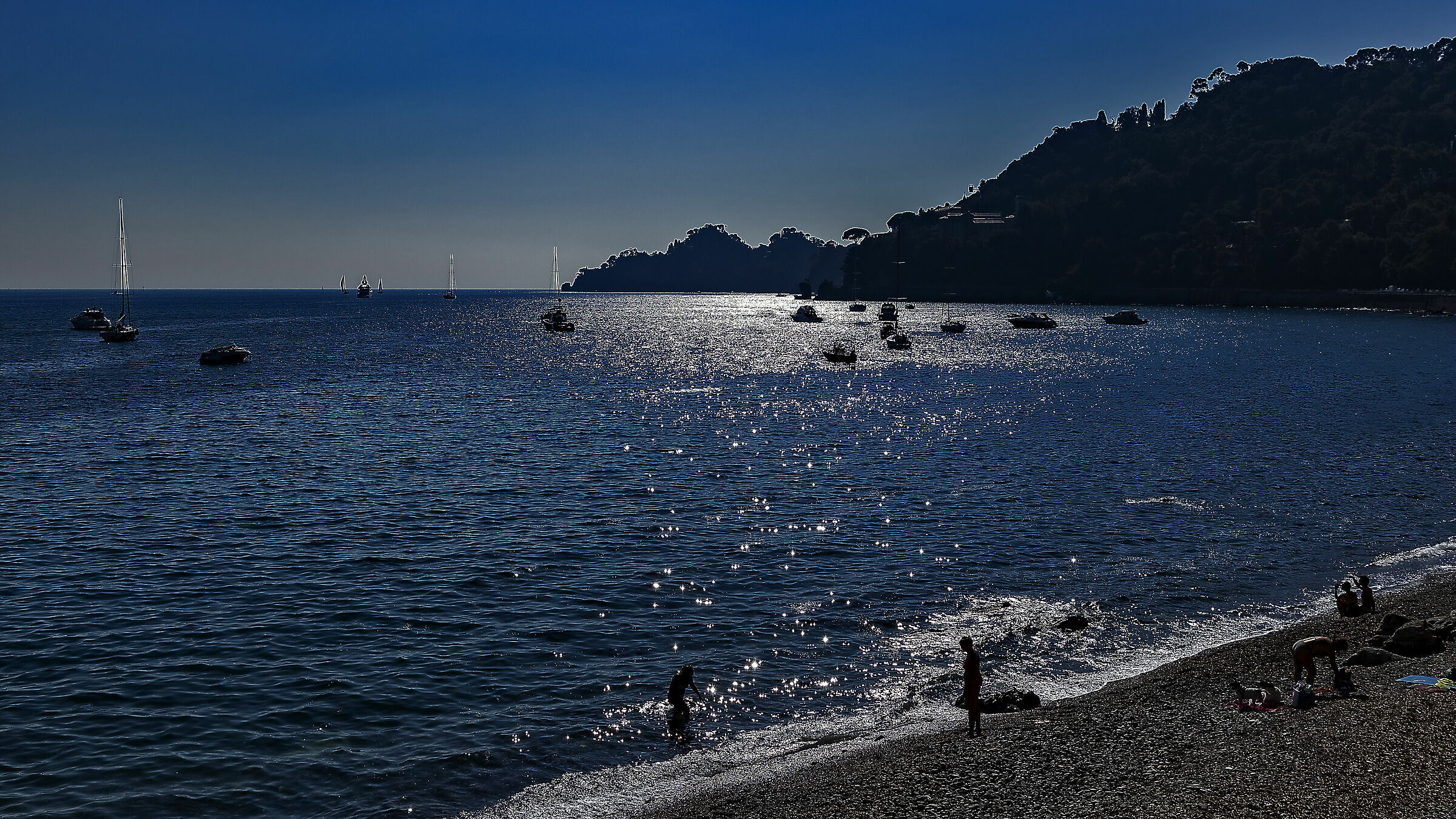 Sul far della sera, guardando Portofino
