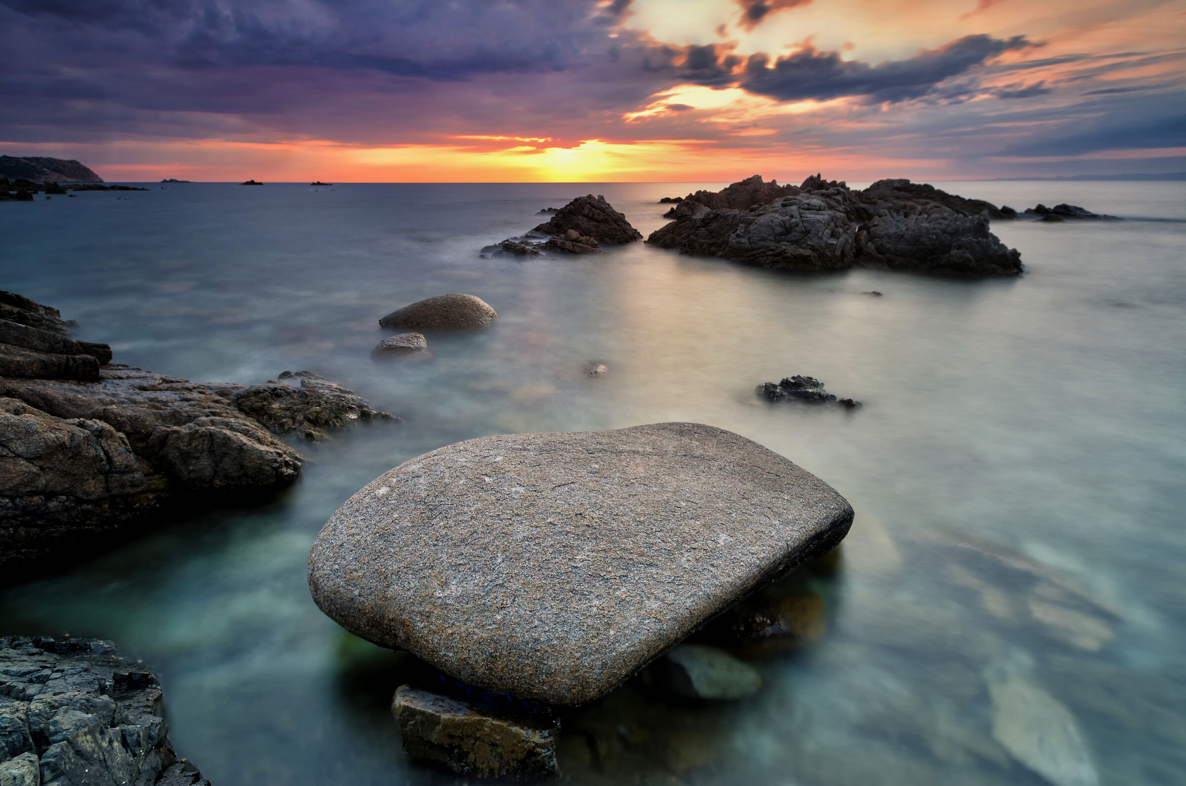 Rena di matteu at sunset