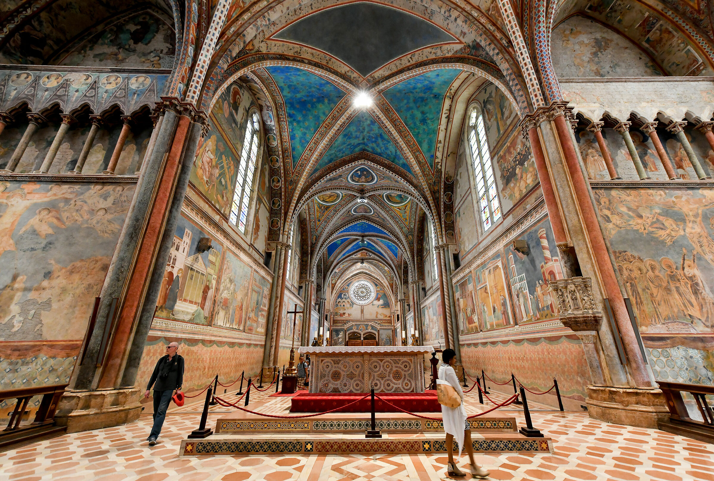Assisi-Inner Basilica Superior St. Francis