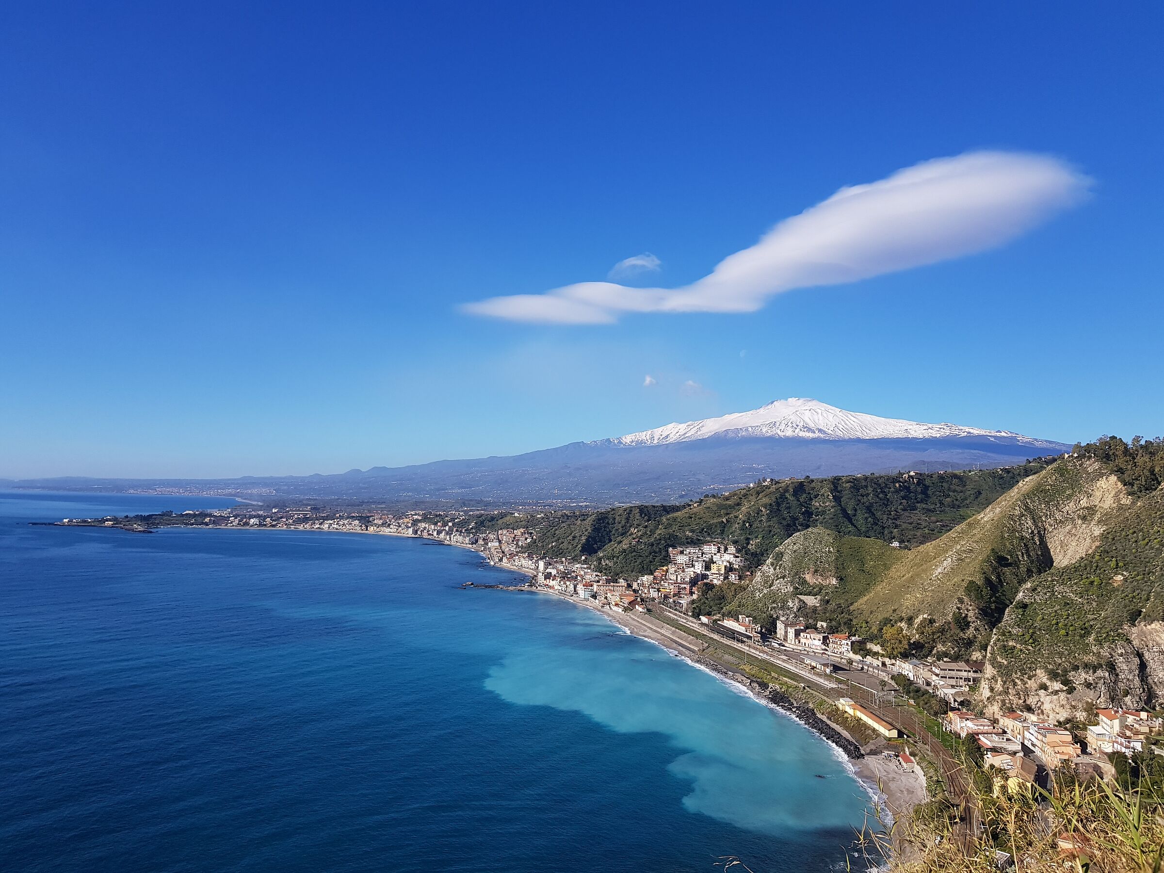 panorama Taormina mare/monte