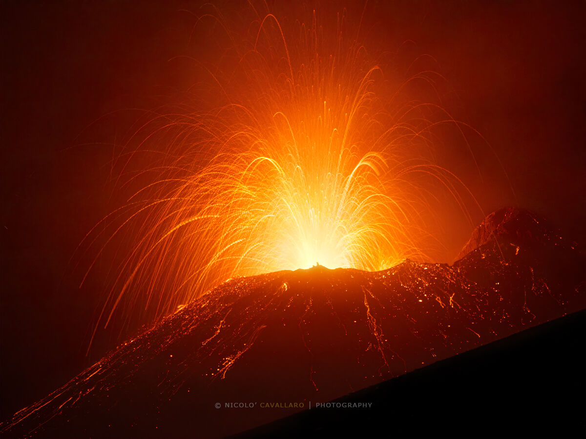 Etna - Eruzione 18 Luglio 2019
