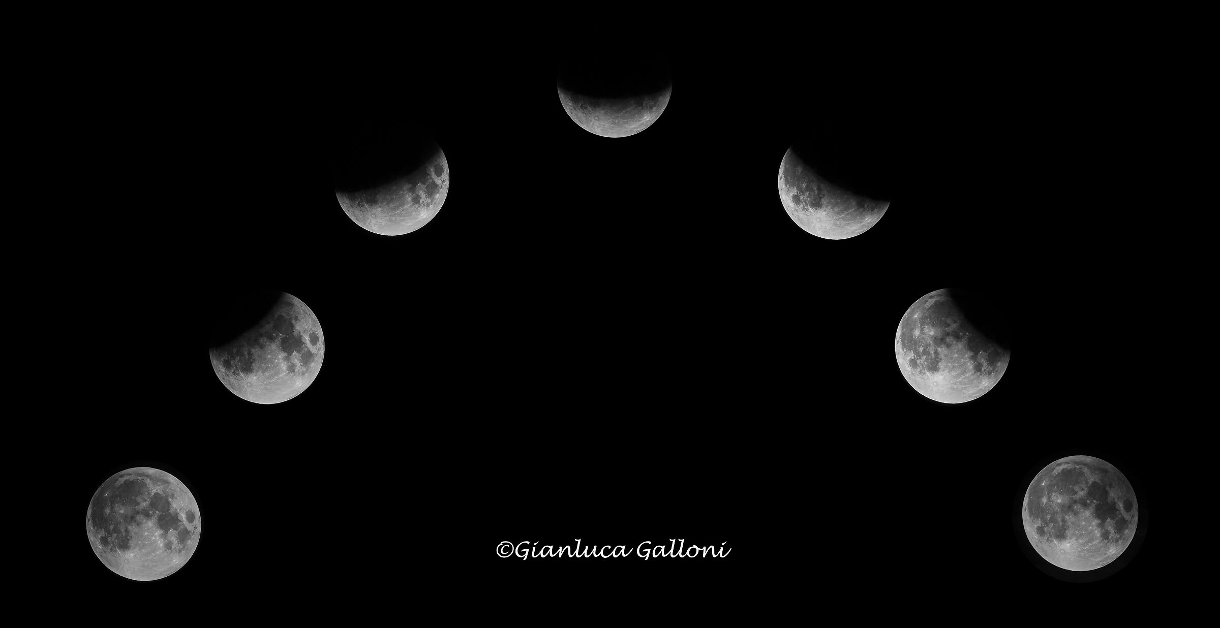 Composition Lunar Eclipse July 16