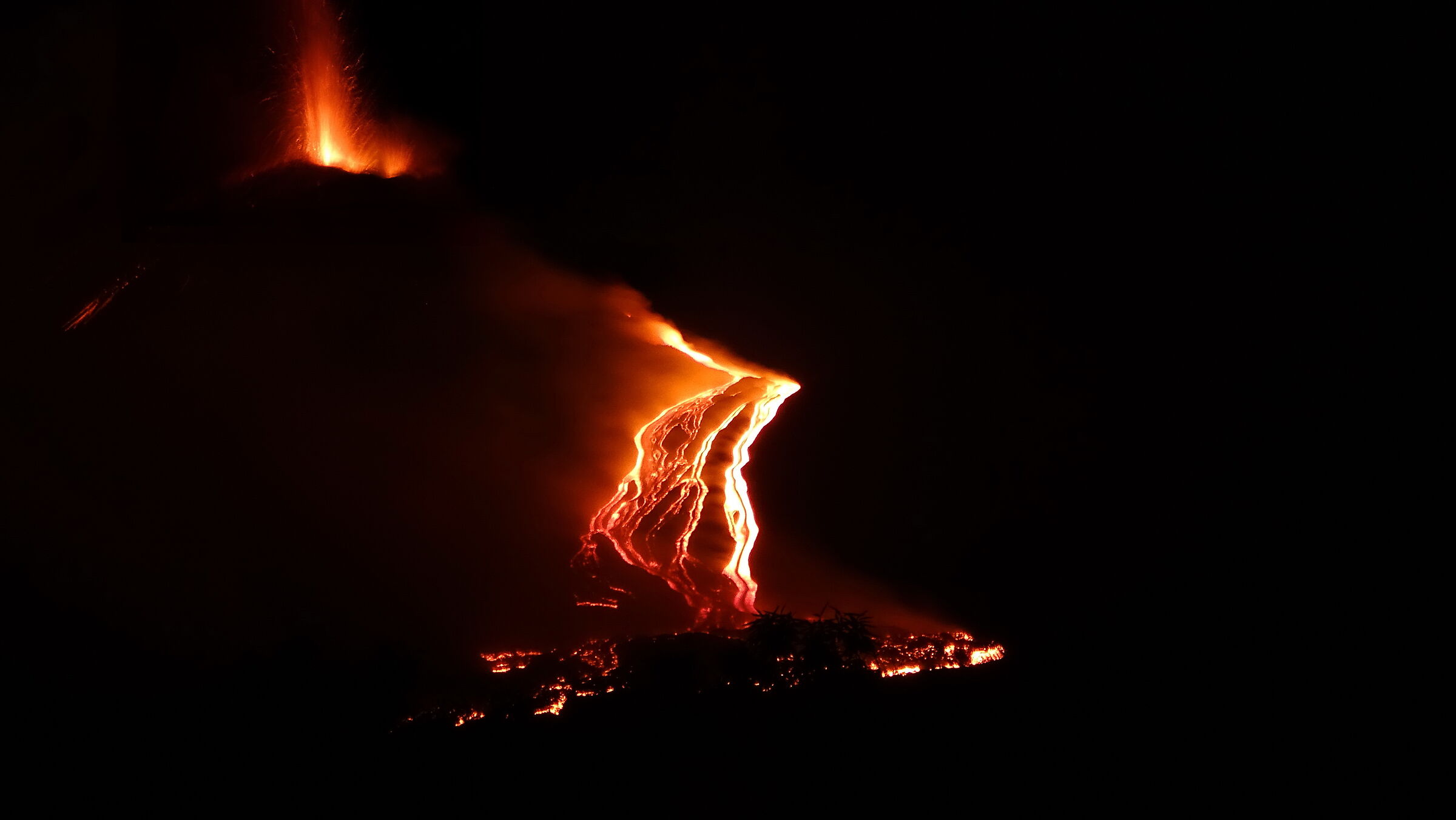Etna attività stromboliana  19/07/2019