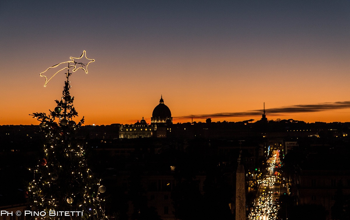 Sunset from the Pincio - Rome